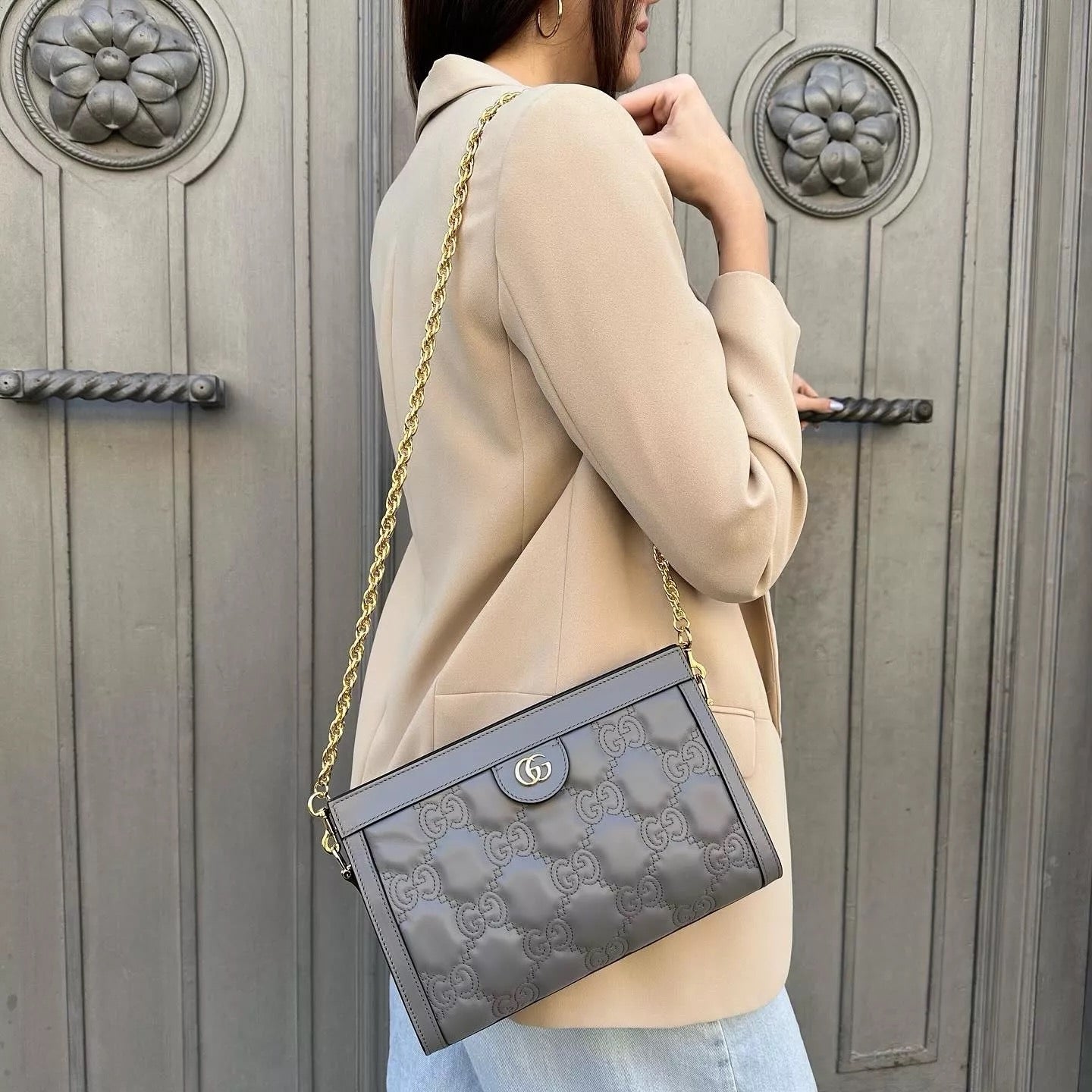 Gucci borsa GG matelassé piccola