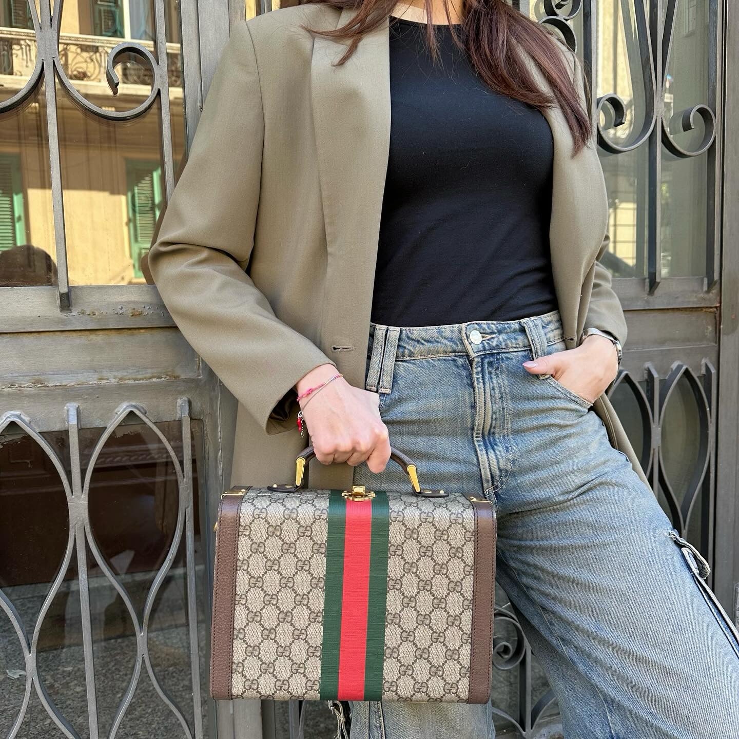 Gucci beauty case rigido Savoy