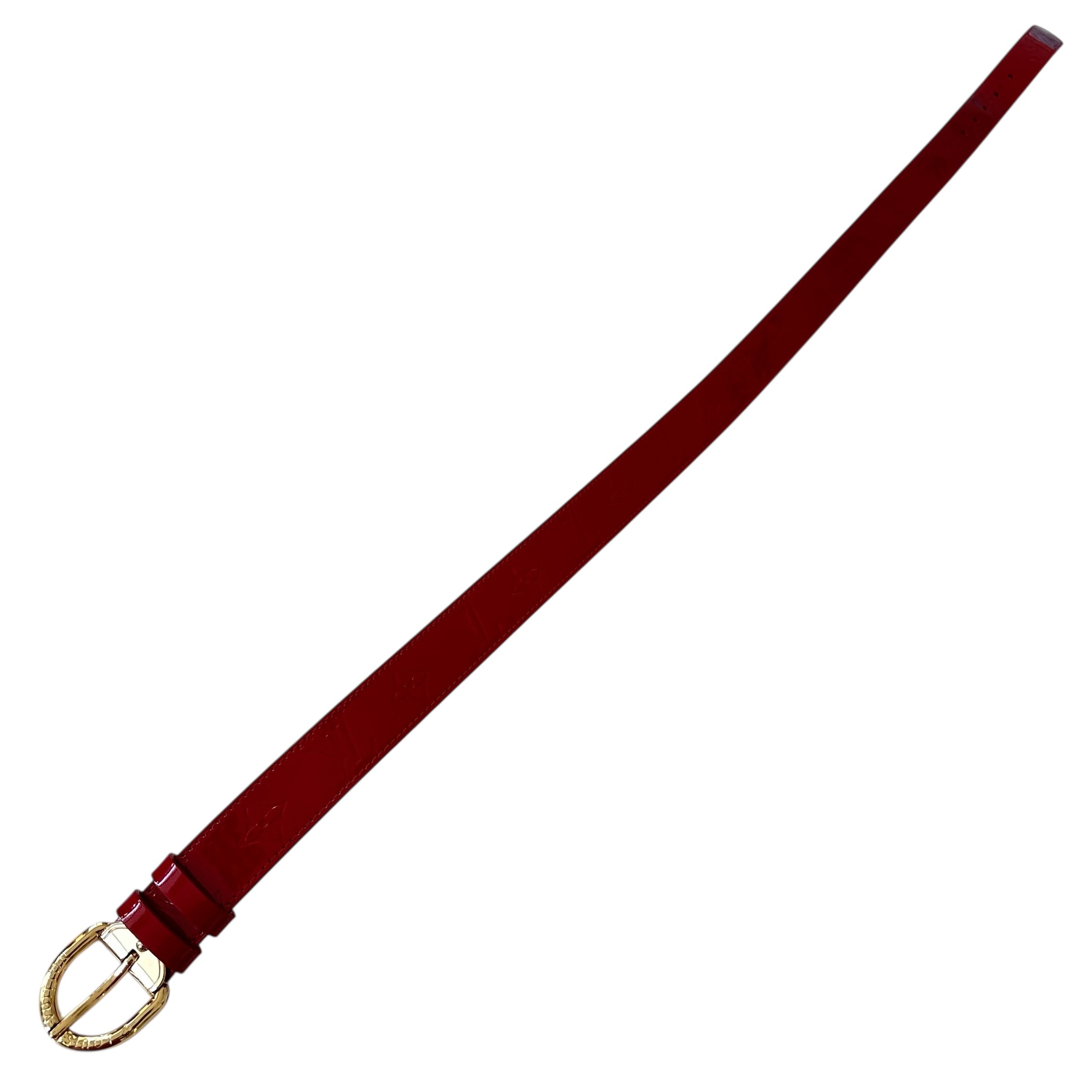 Louis Vuitton cintura monogram Vernis