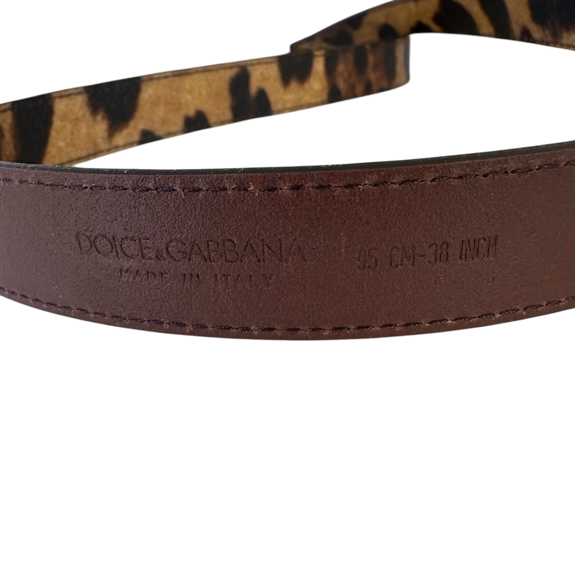 Dolce & Gabbana cintura animalier