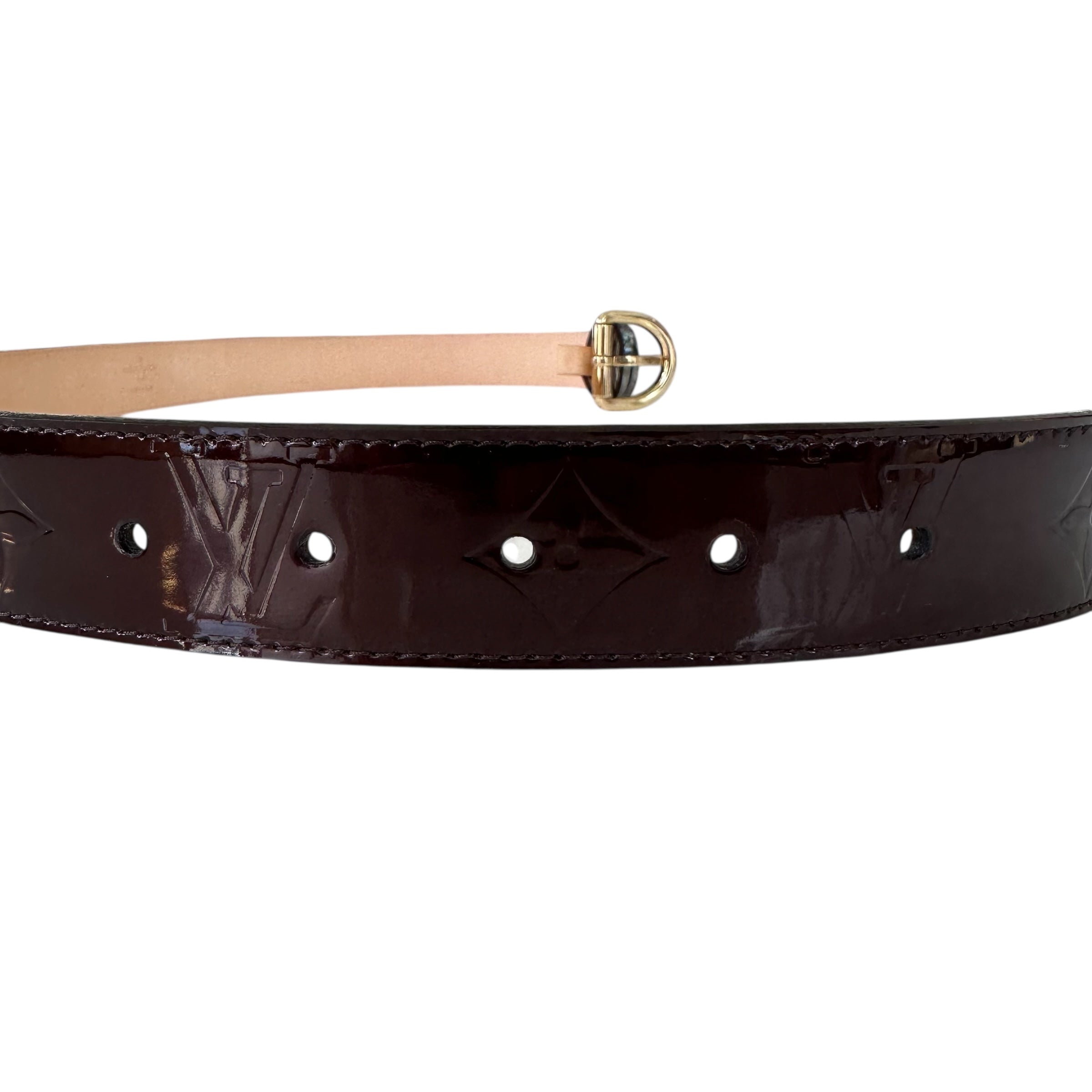 Louis Vuitton cintura monogram Vernis