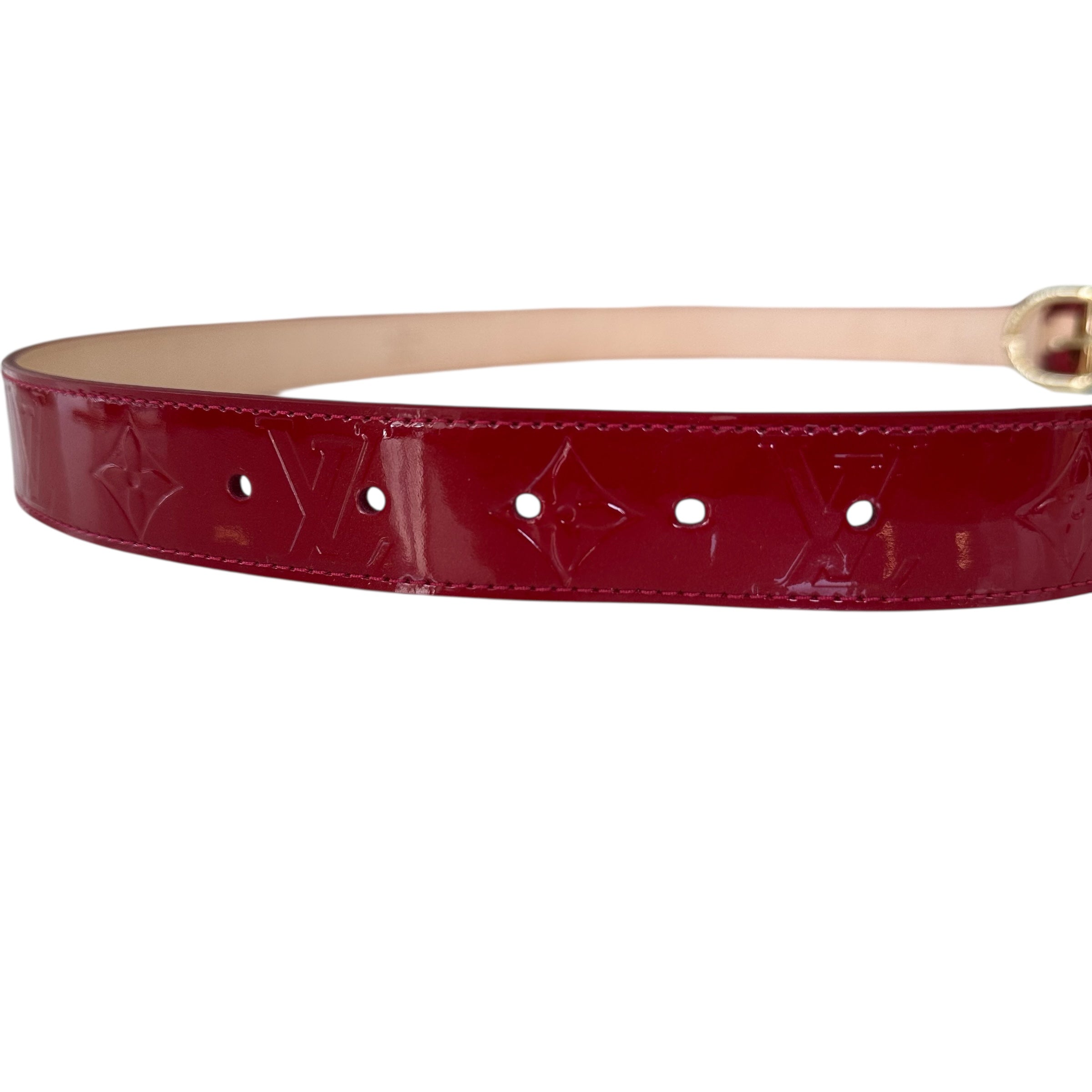 Louis Vuitton cintura monogram Vernis