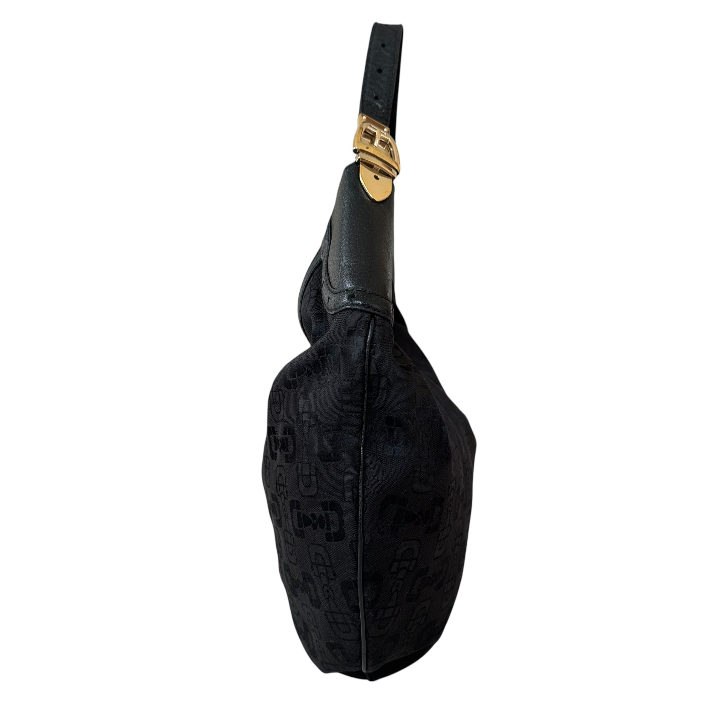 Gucci borsa hobo in tela Horsebit