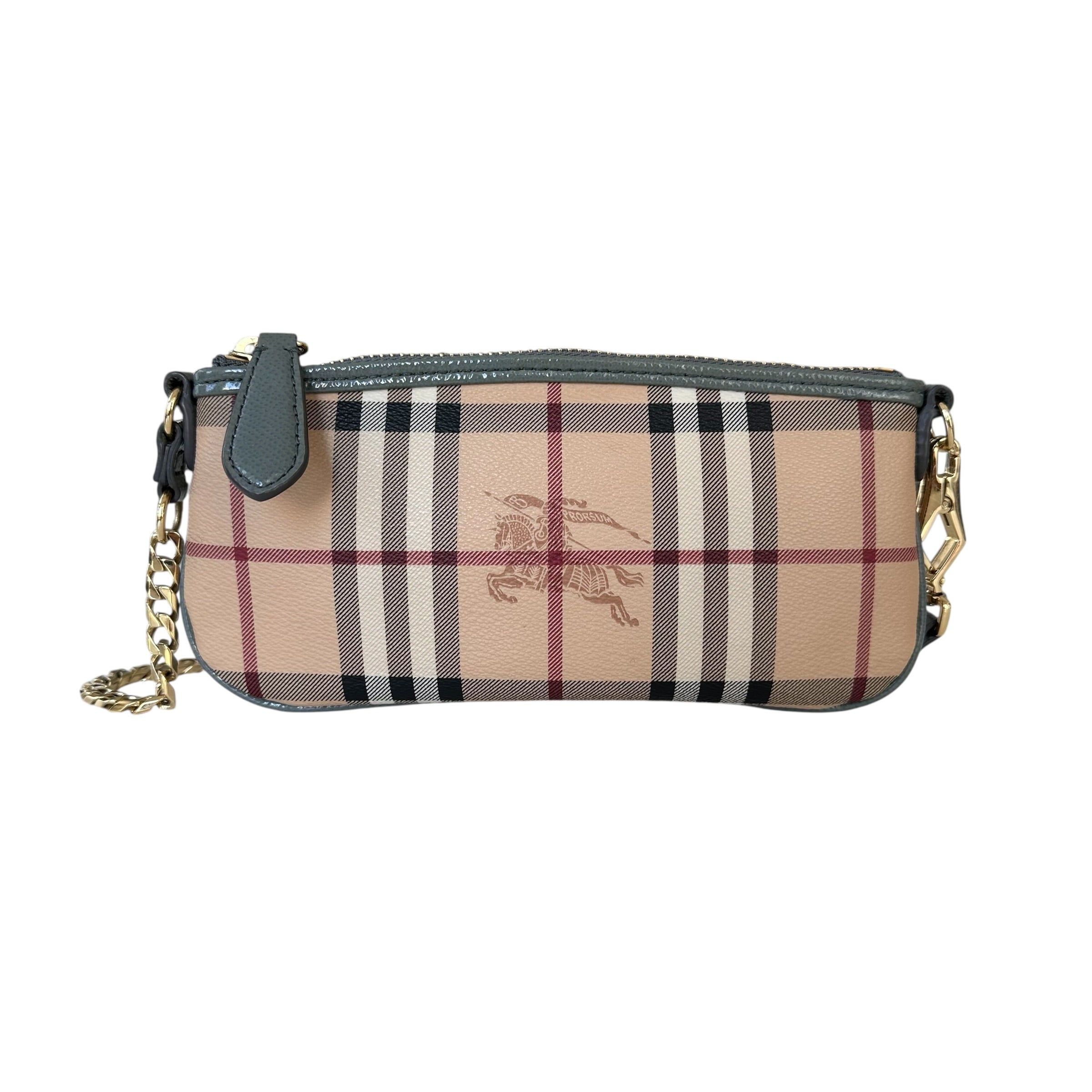 Burberry pochette in tela Check