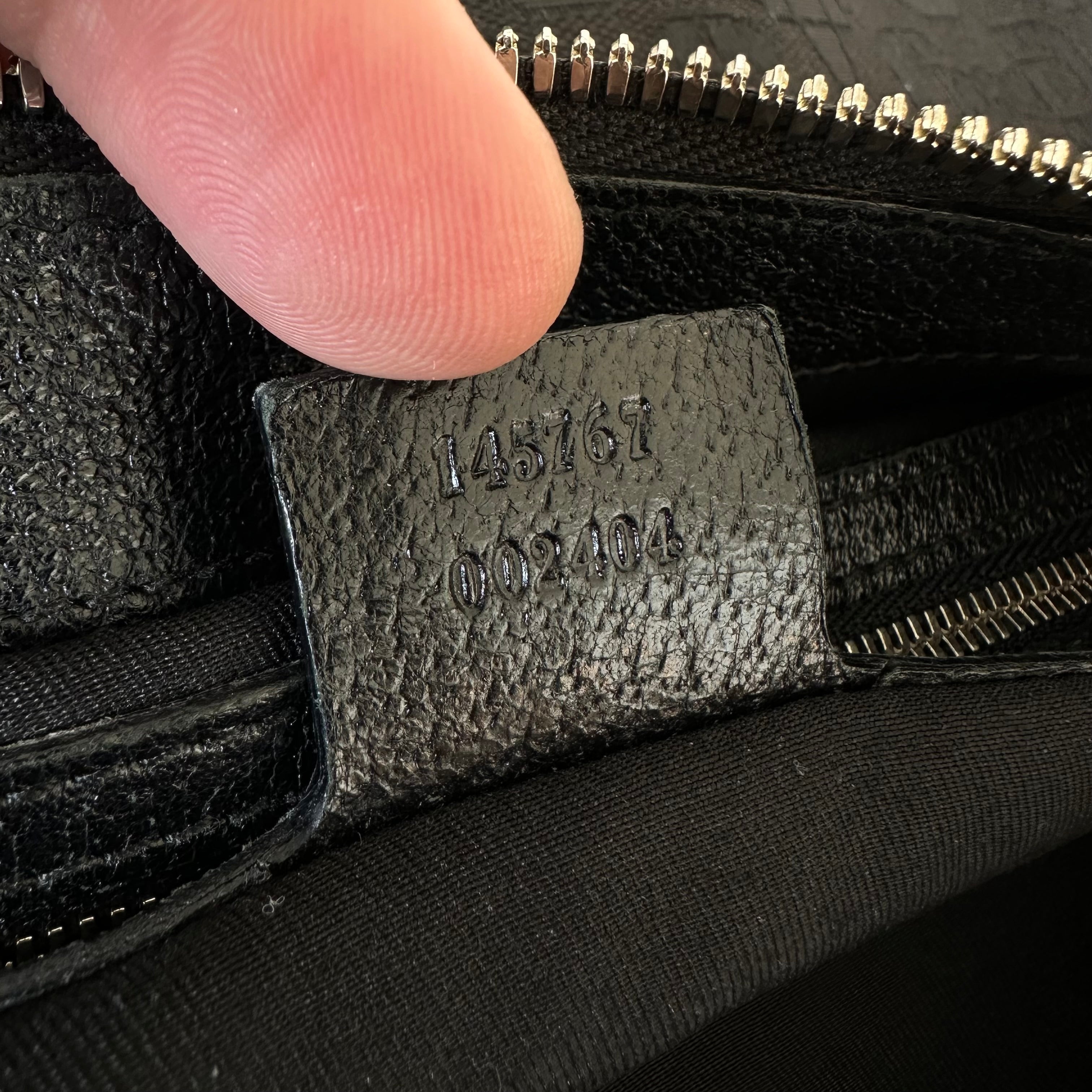 Gucci borsa hobo in tela Horsebit