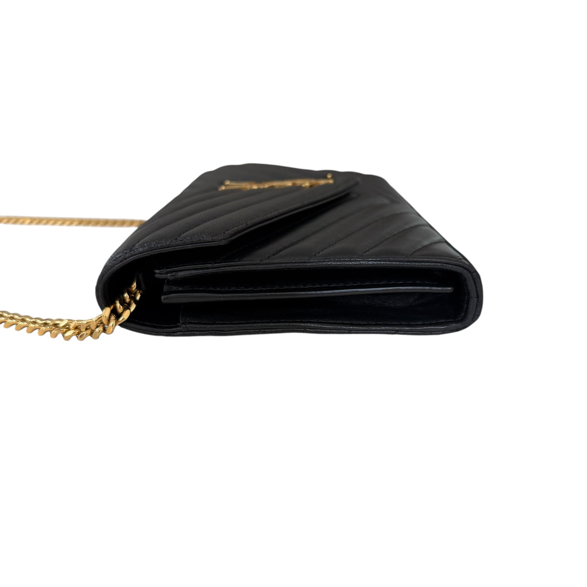 Saint Laurent pochette con catena Cassandre