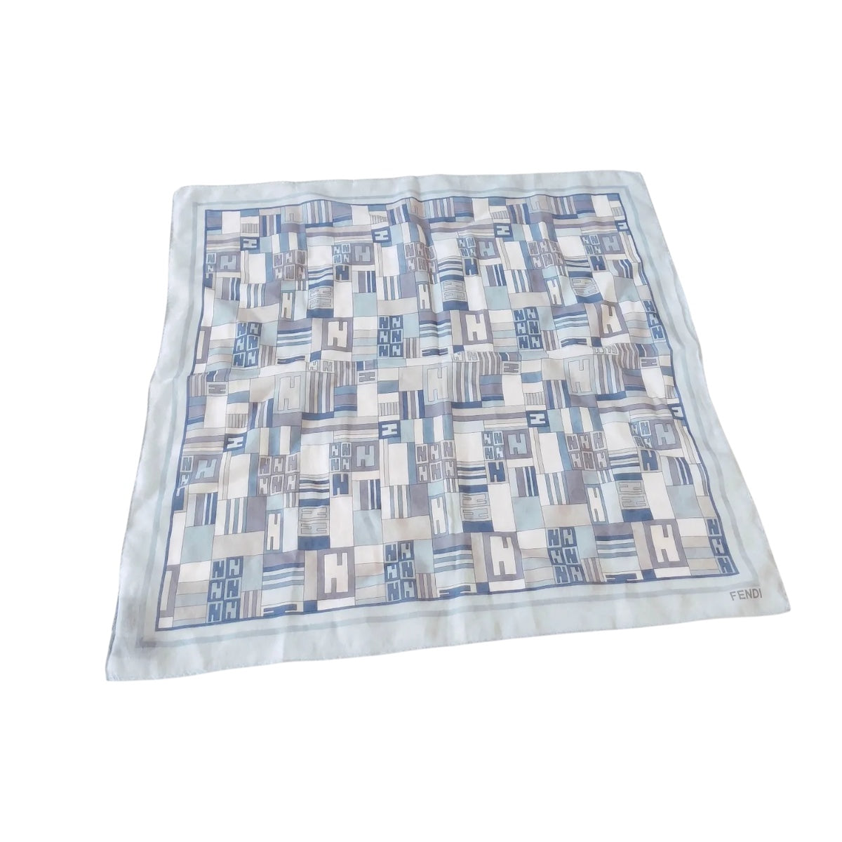 Foulard piccolo Fendi in cotone