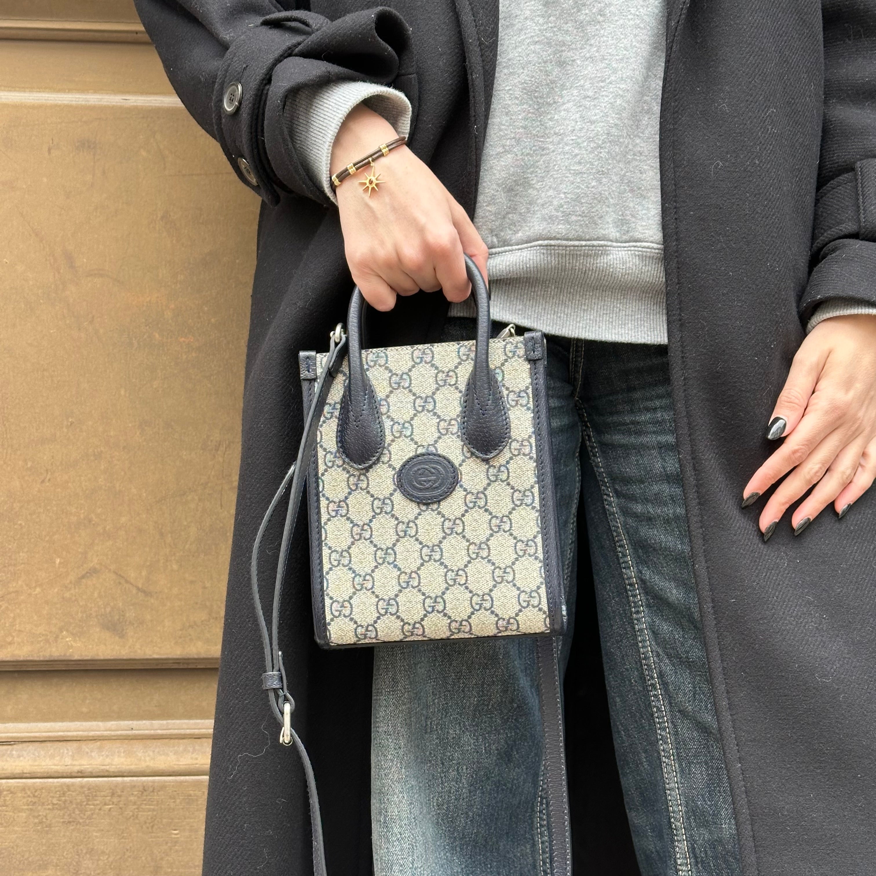 Gucci mini borsa shopping Interlocking