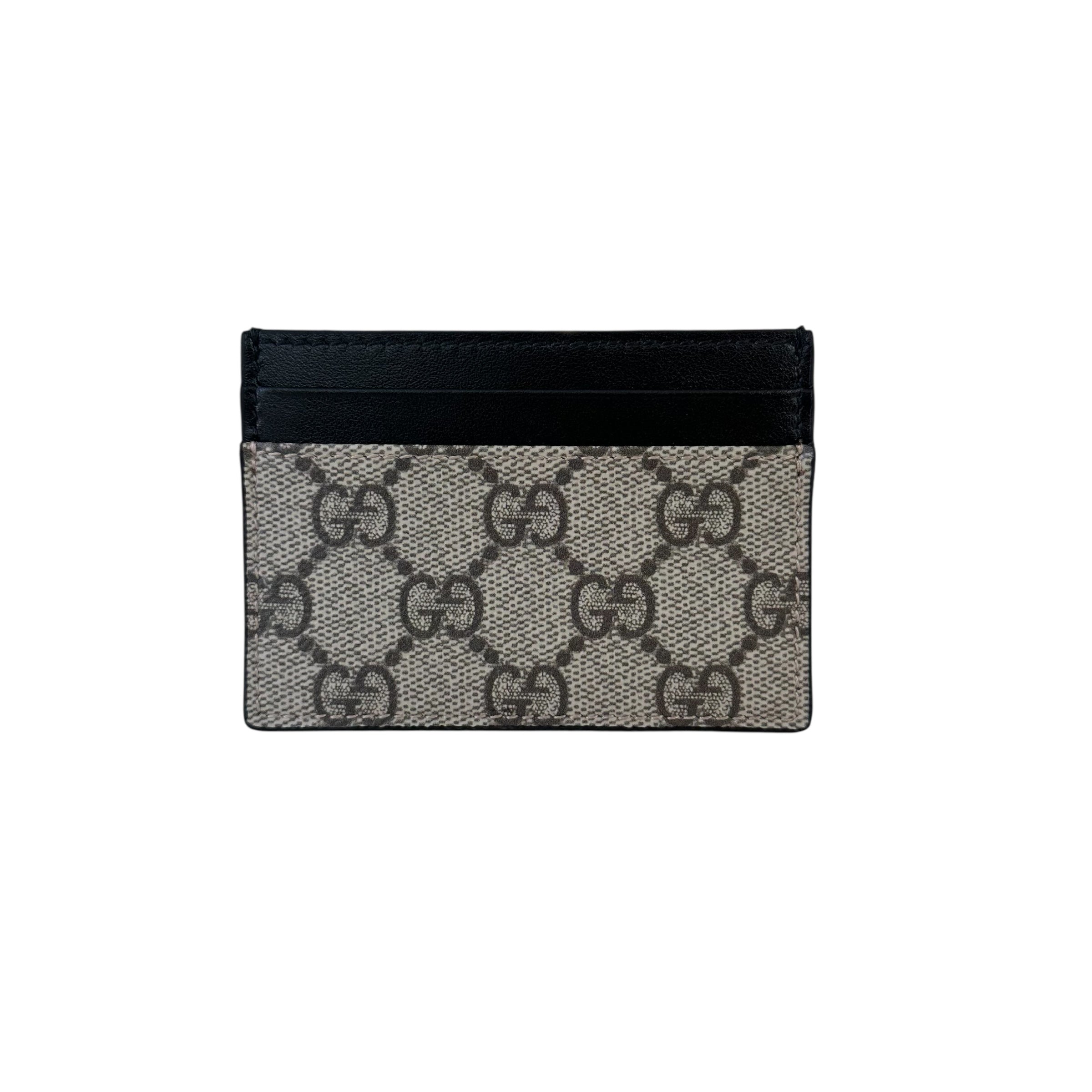 Gucci porta carte in tela GG Supreme