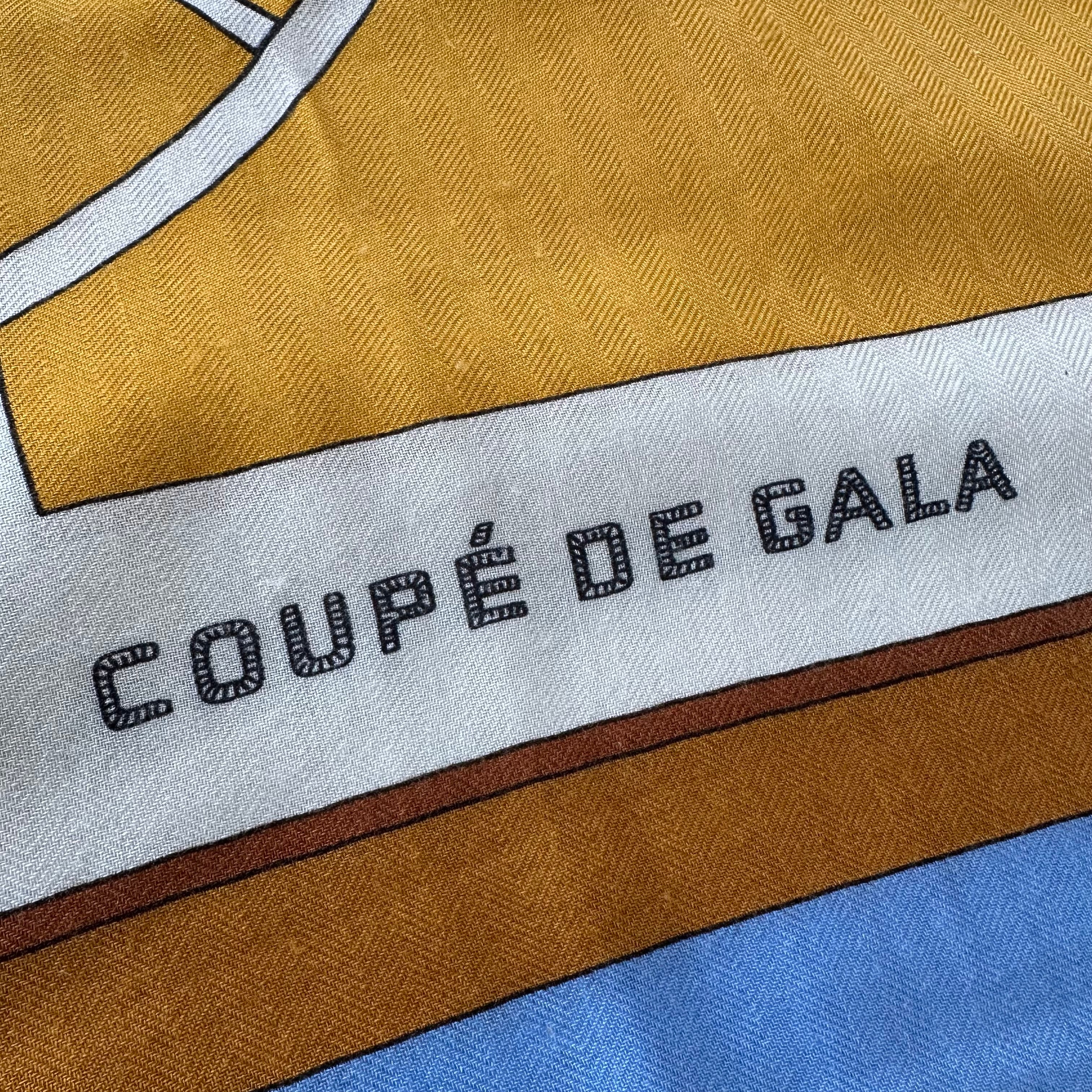 Hermès scialle Coupe de Gala 140