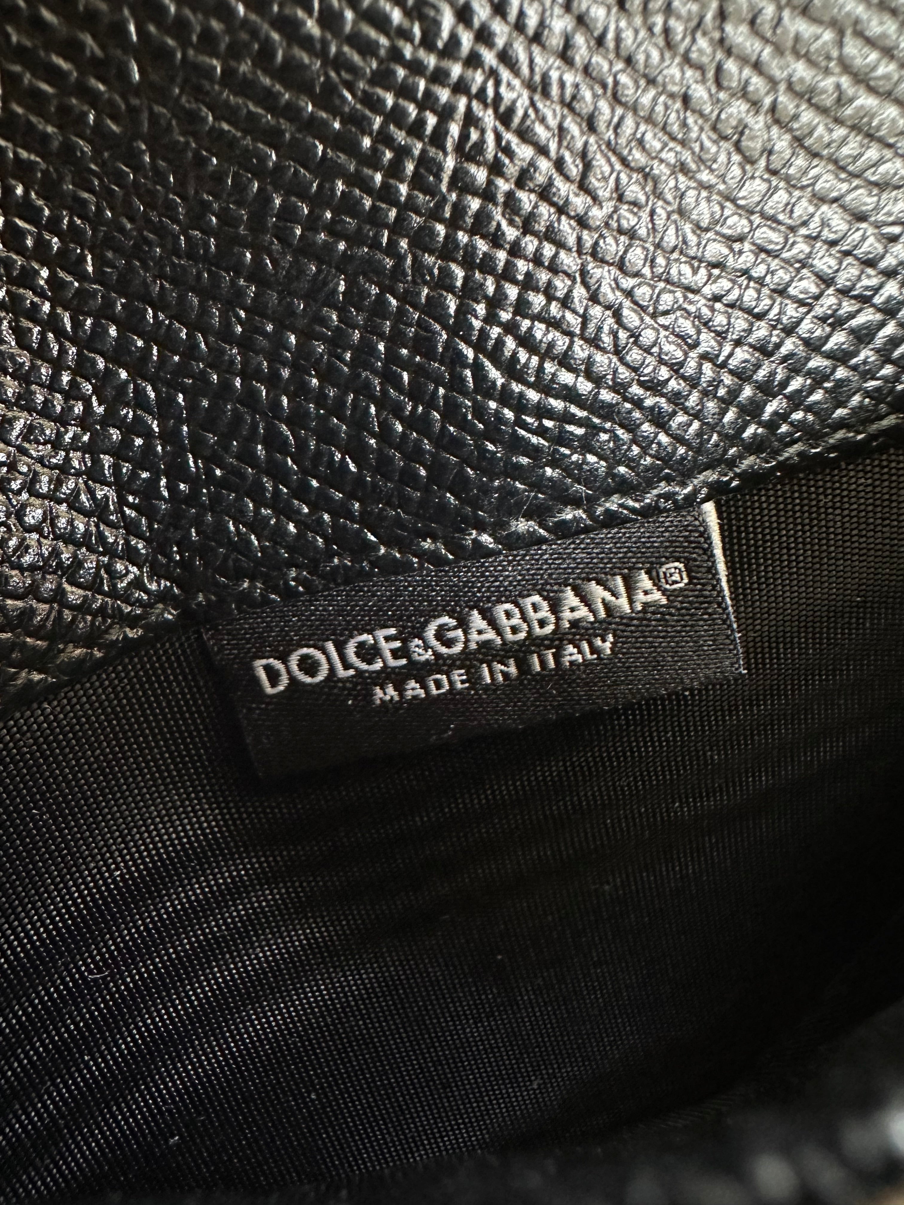 Dolce & Gabbana portafoglio con catena Sicily