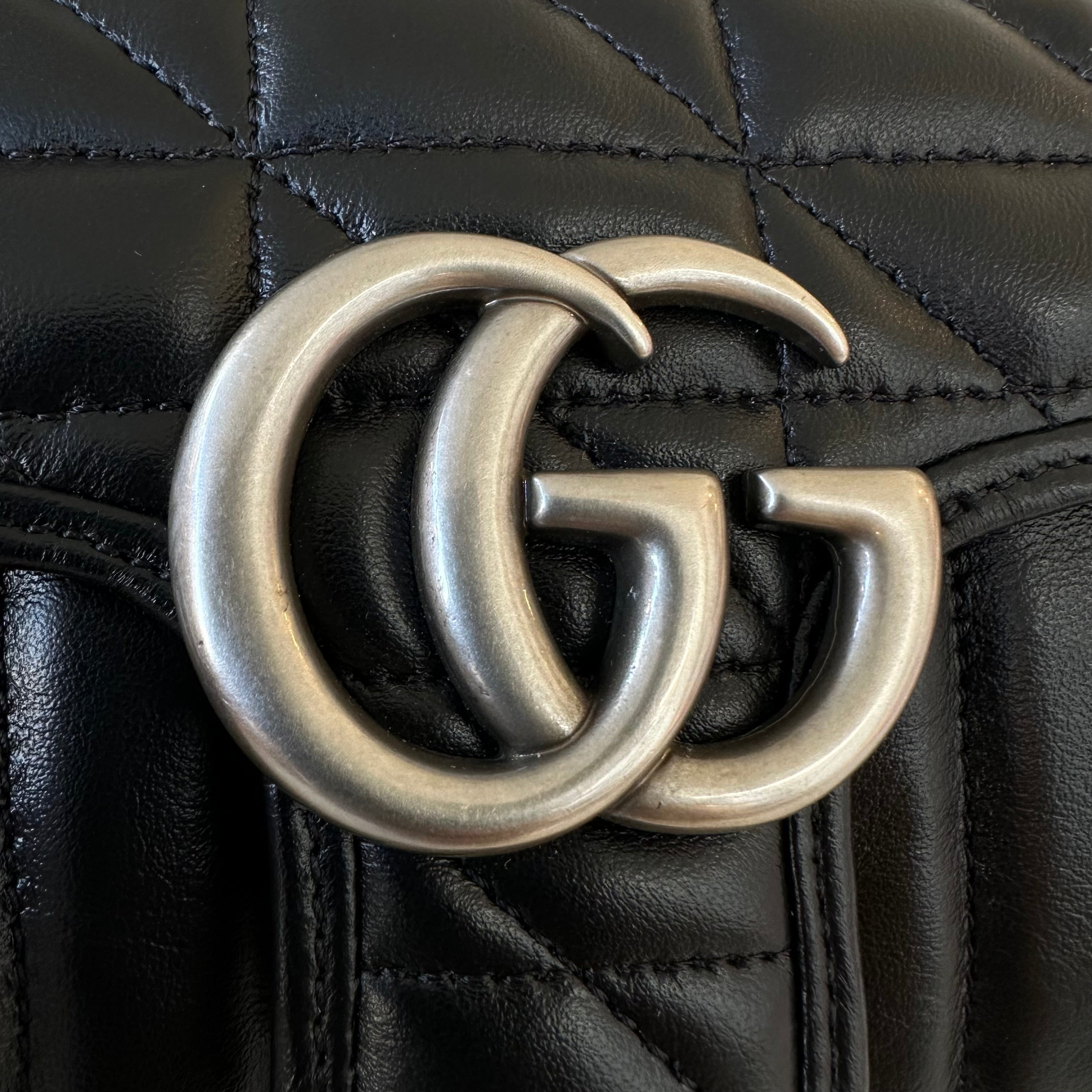 Gucci mini borsa a spalla GG Marmont