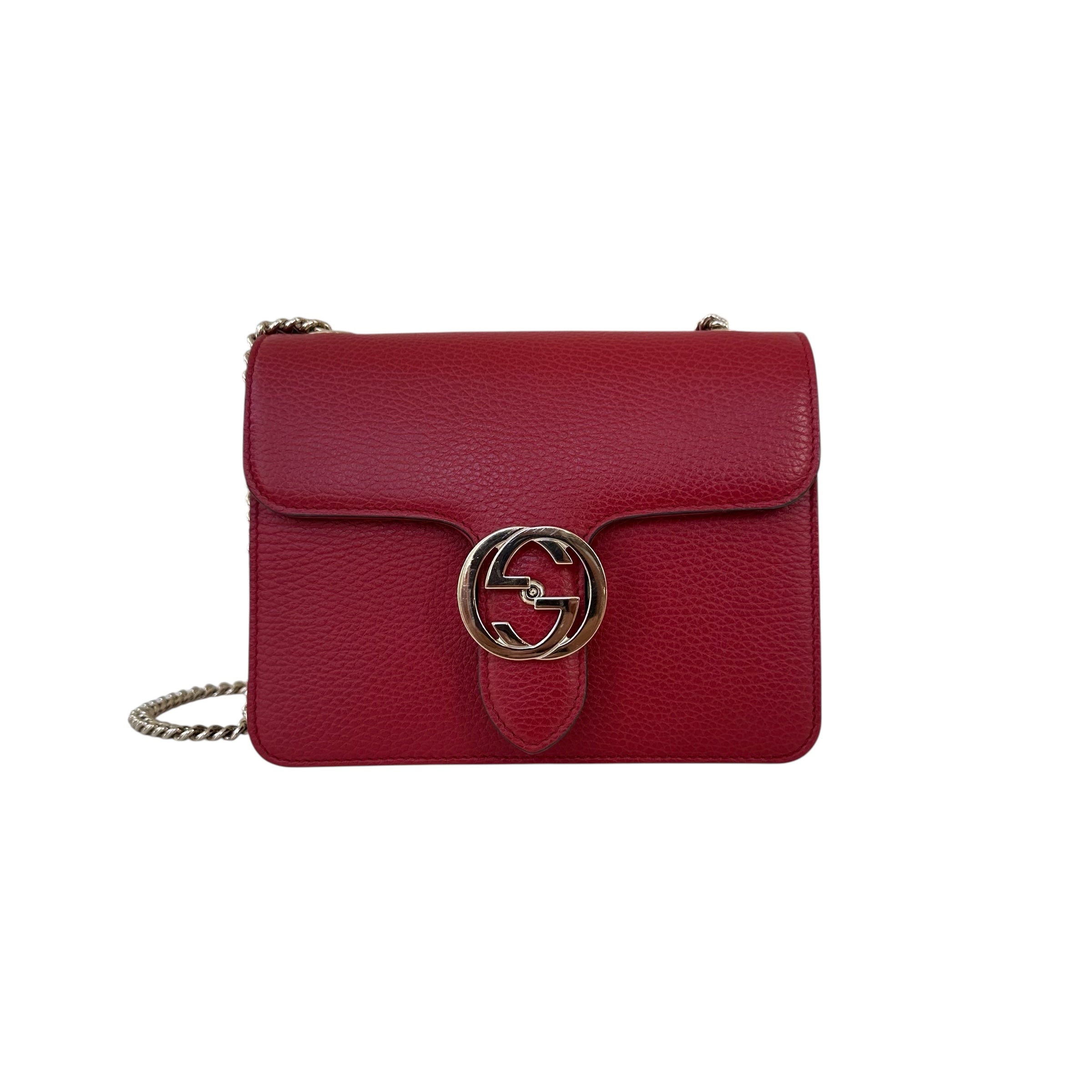 Gucci borsa a tracolla Interlocking