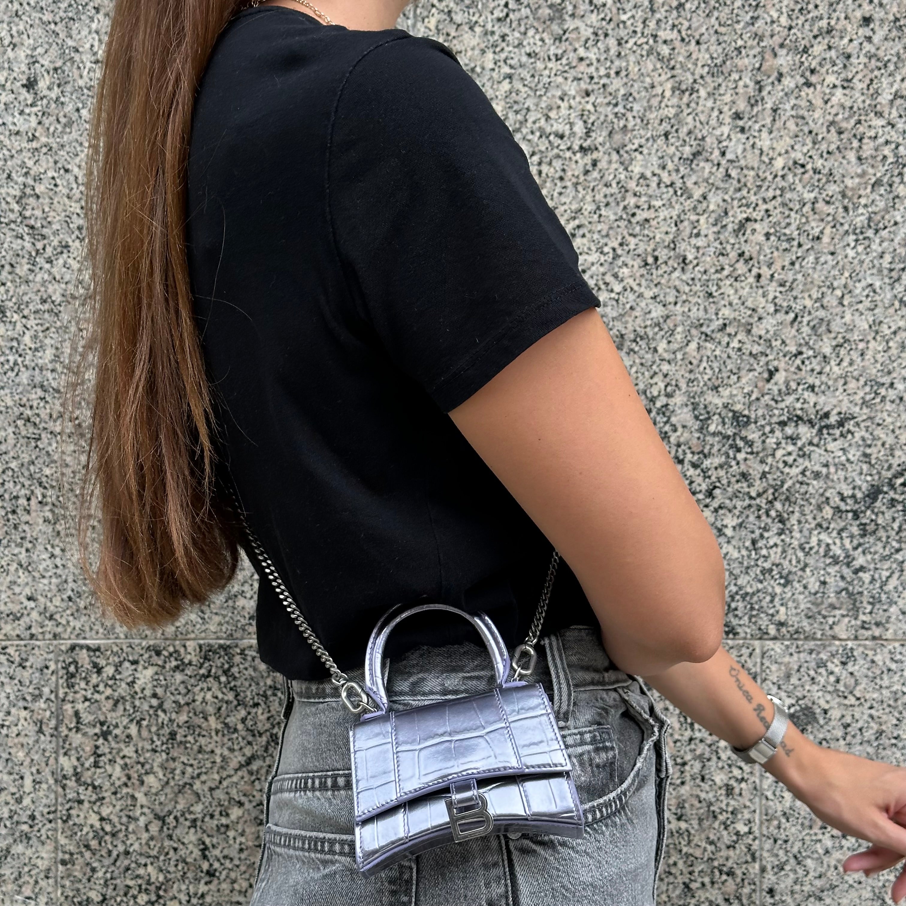 Balenciaga borsa Hourglass mini