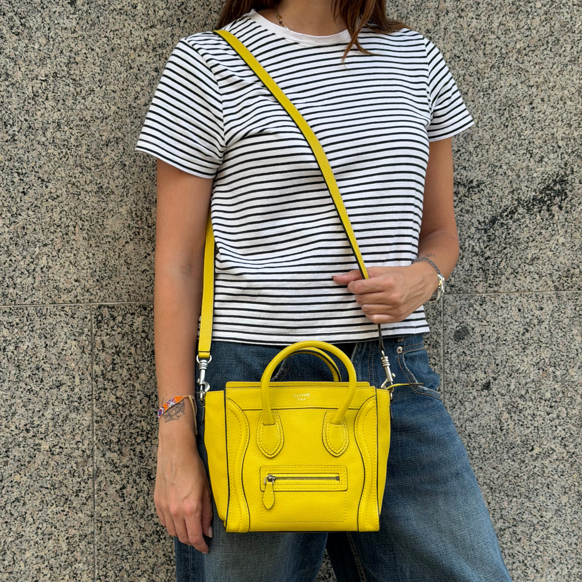Céline borsa Luggage Nano