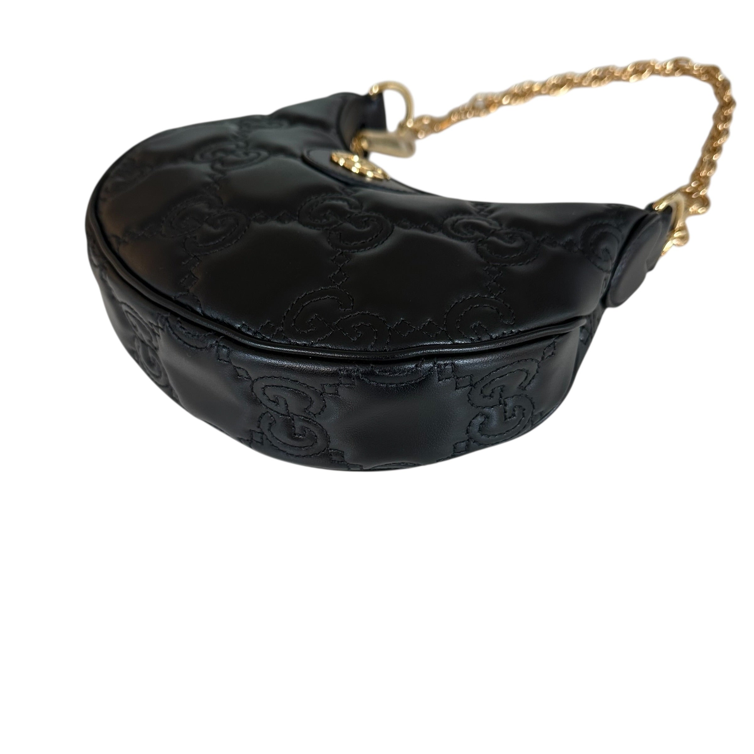 Gucci mini borsa GG in pelle matelassé