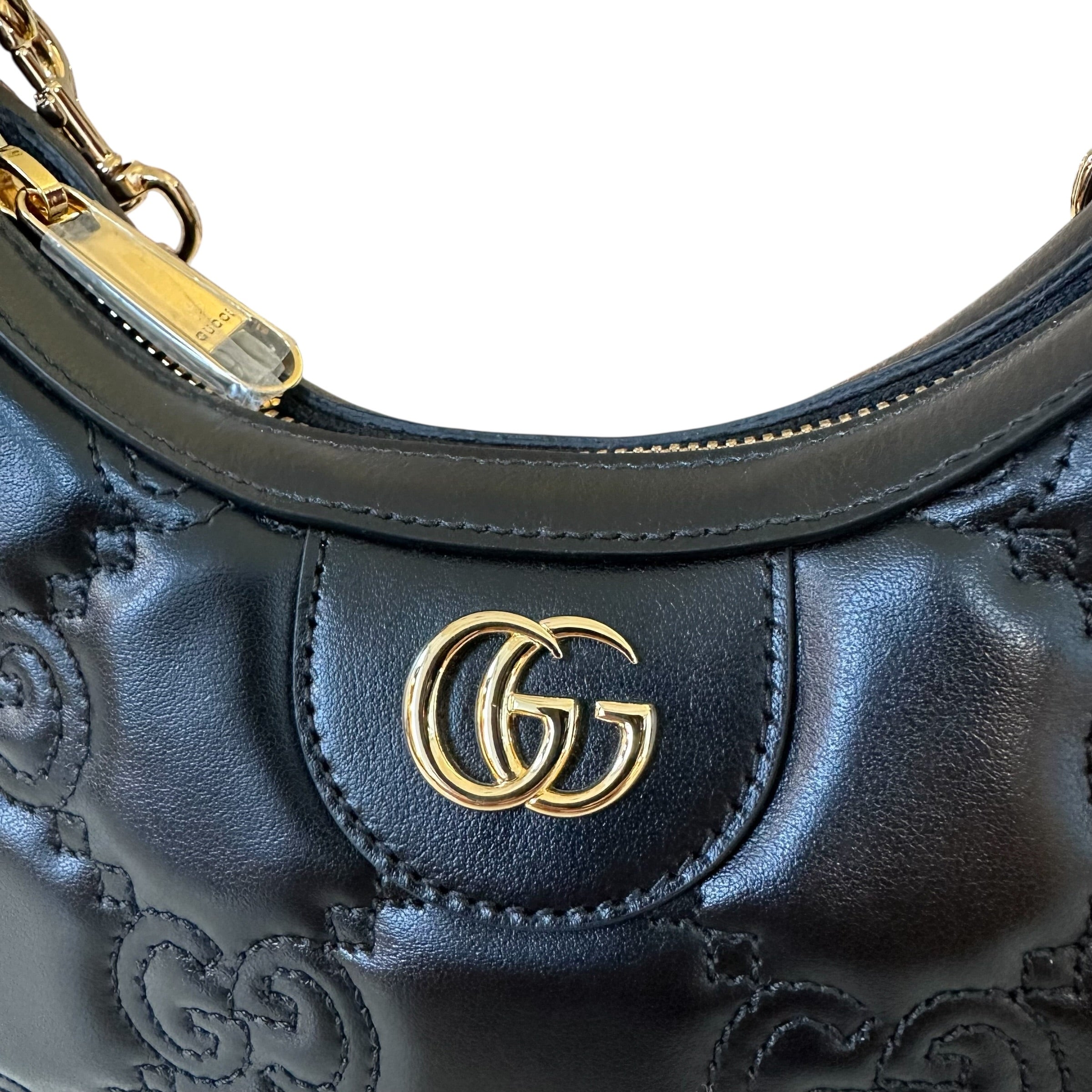 Gucci mini borsa GG in pelle matelassé