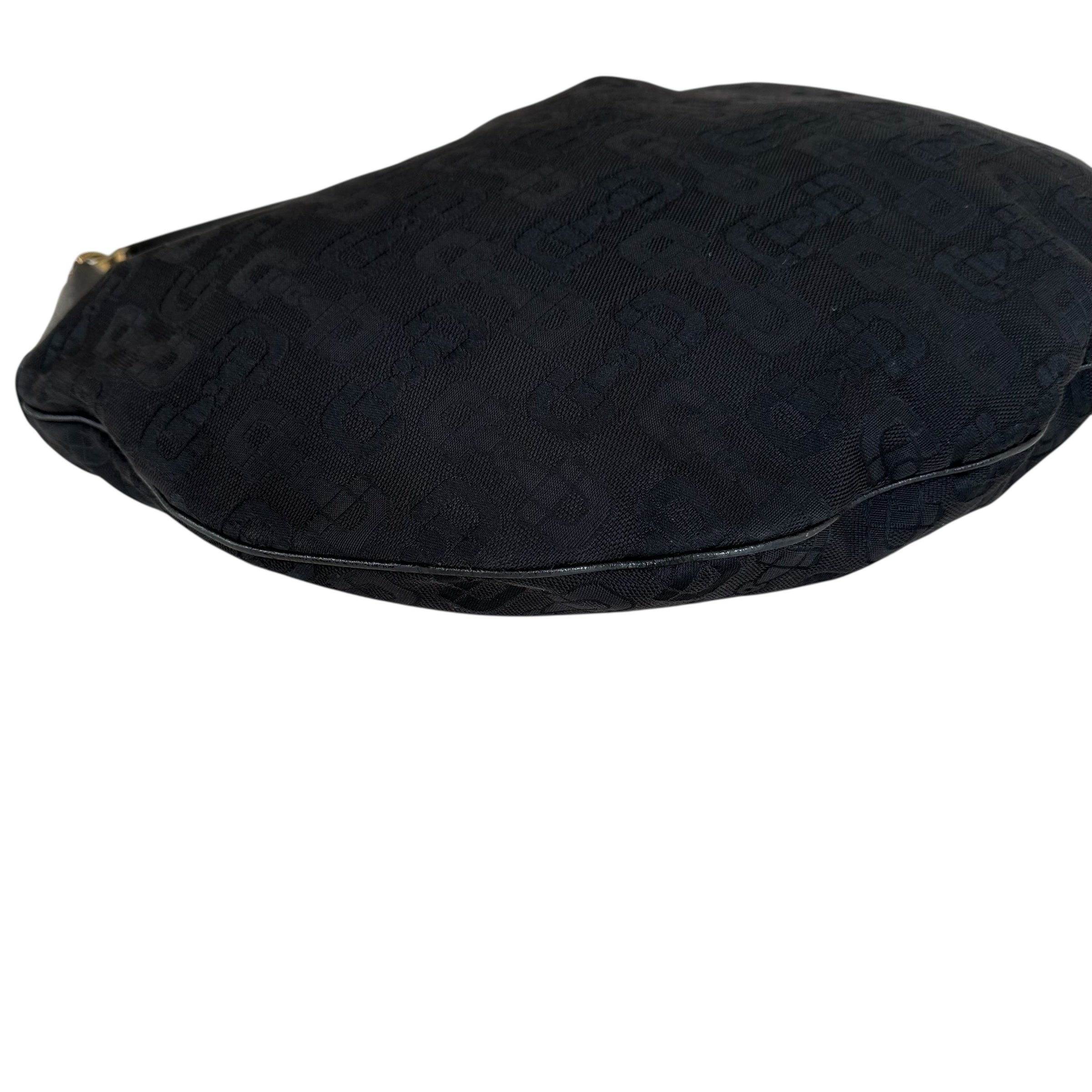 Gucci borsa hobo in tela Horsebit