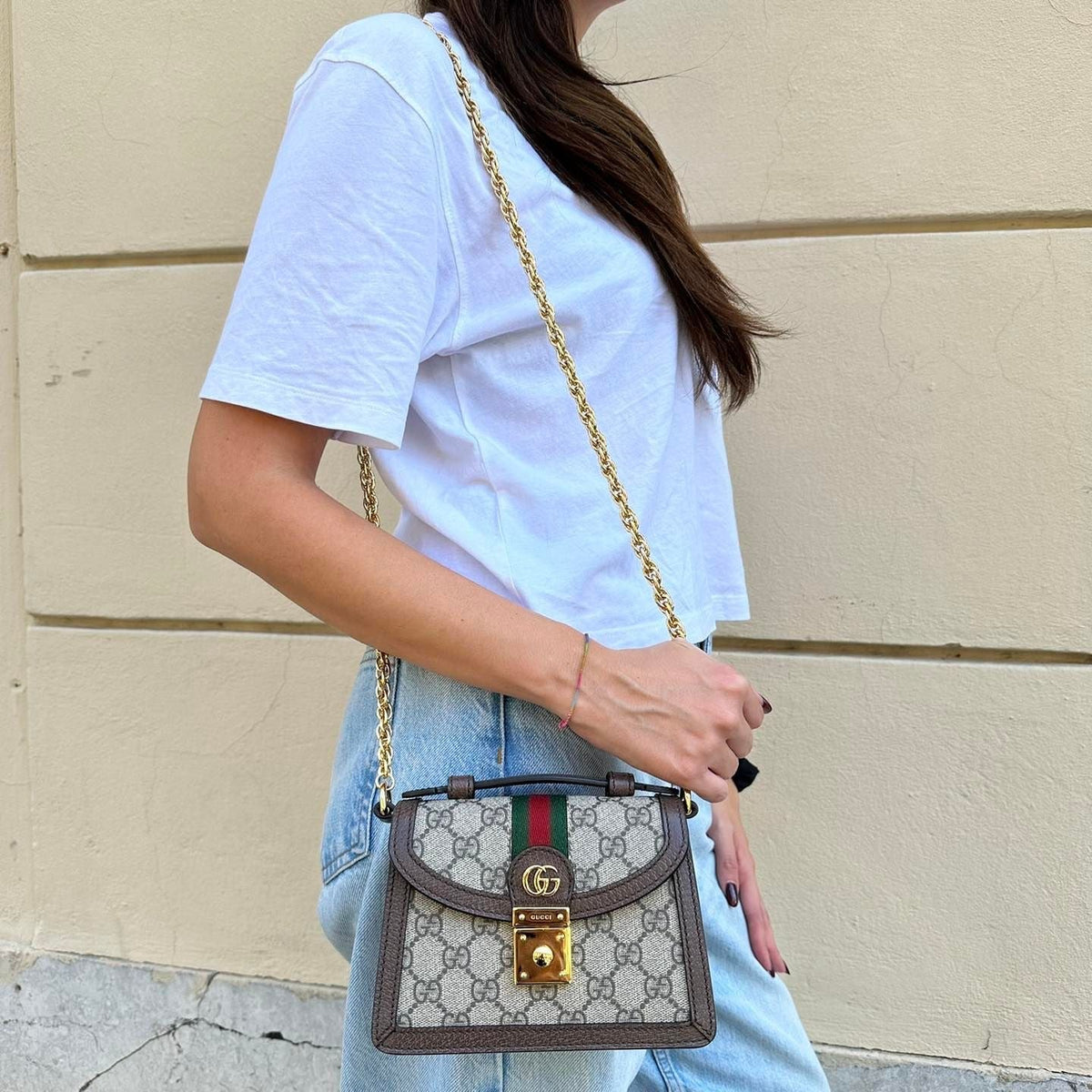 Gucci mini borsa a spalla Ophidia