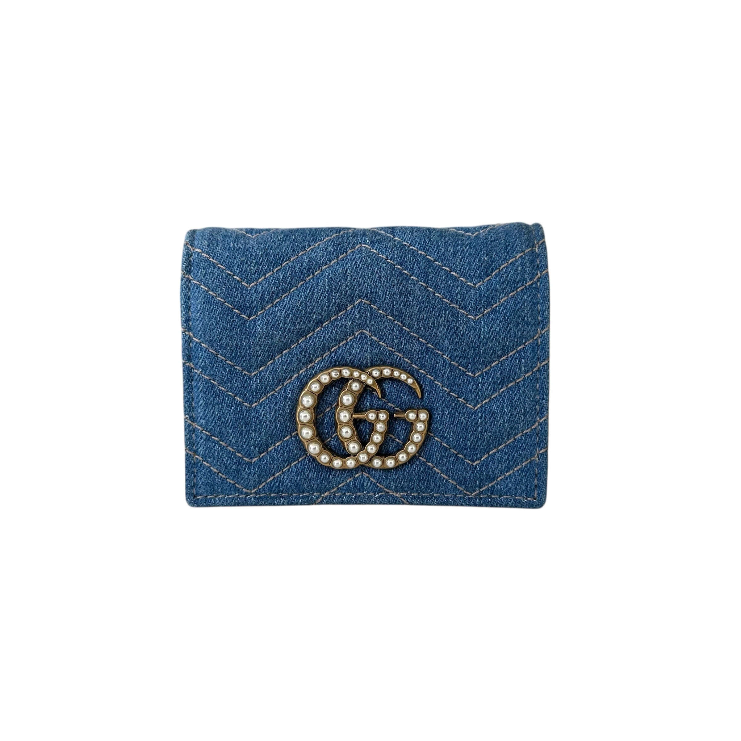 Gucci portafoglio piccolo GG Marmont