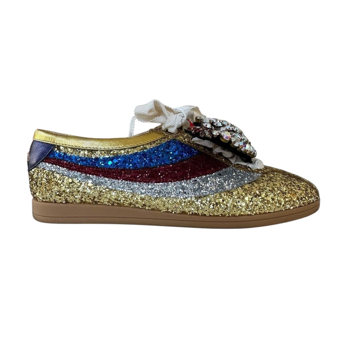 Sneaker Gucci Falacer con paillettes  Stile: 494609