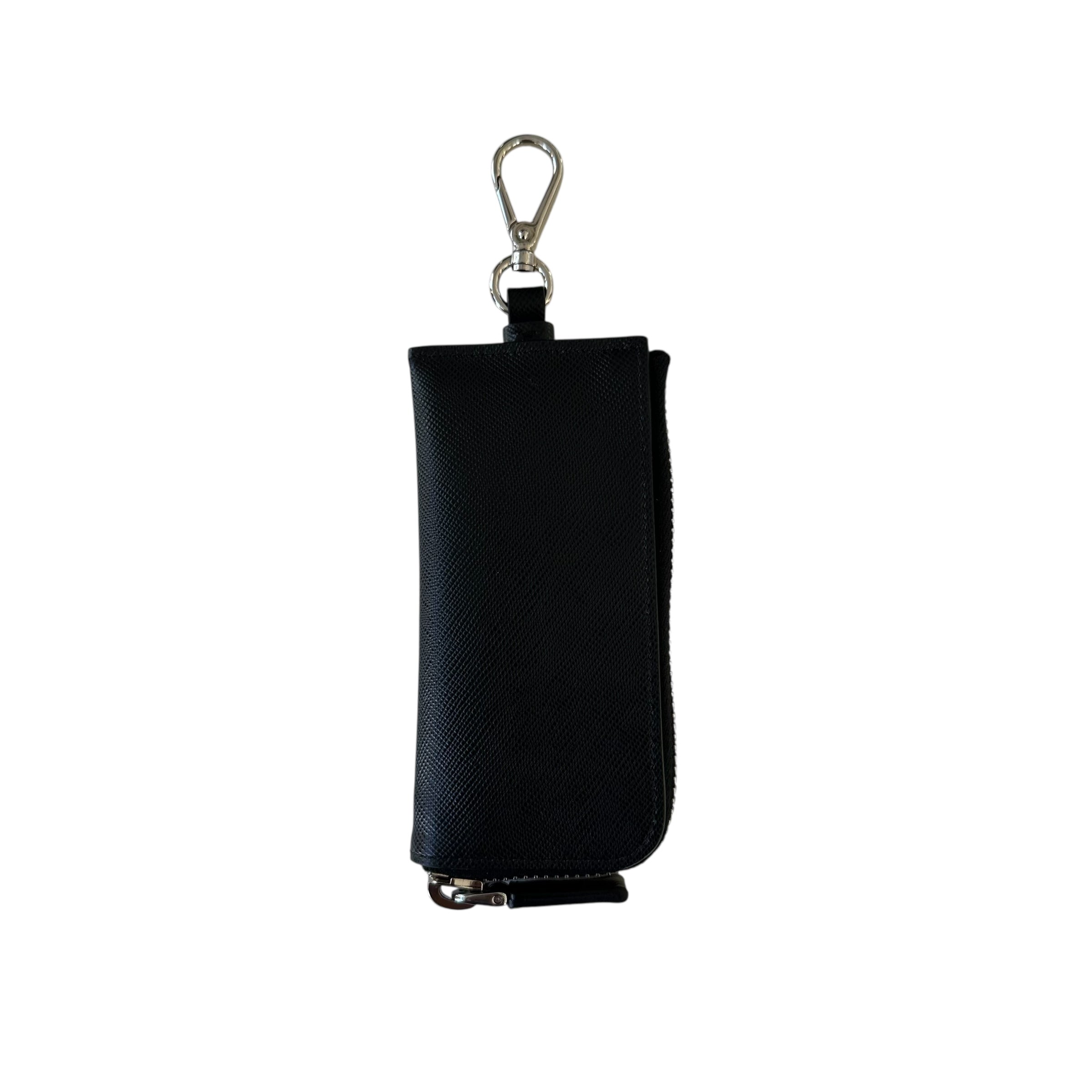 Prada portachiavi in pelle Saffiano