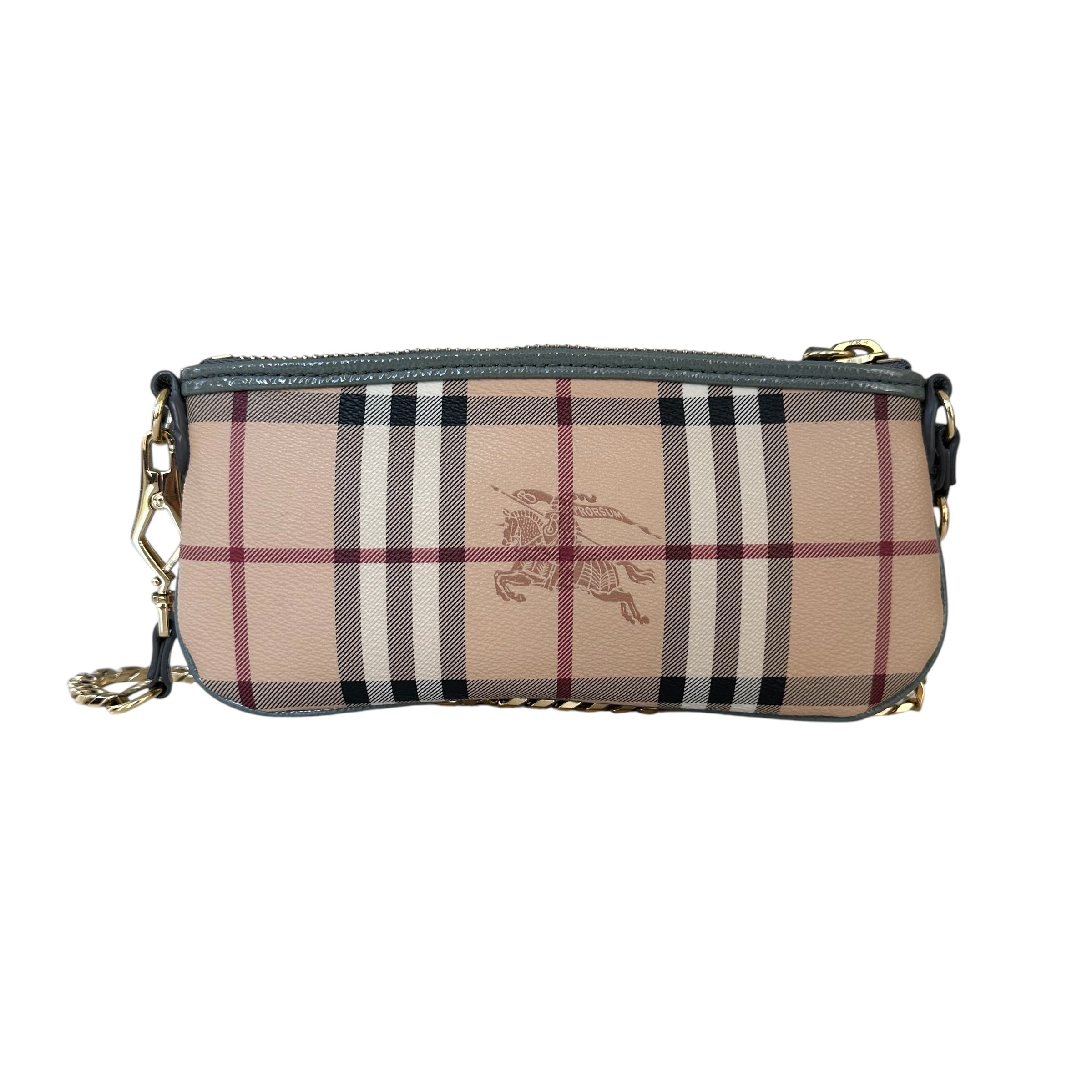 Burberry pochette in tela Check