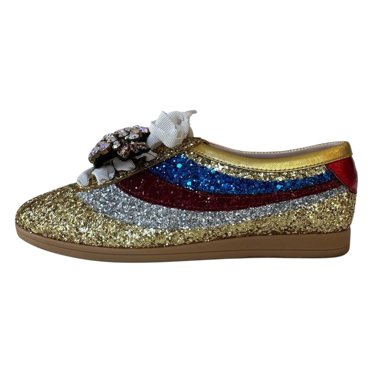 Sneaker Gucci Falacer con paillettes  Stile: 494609