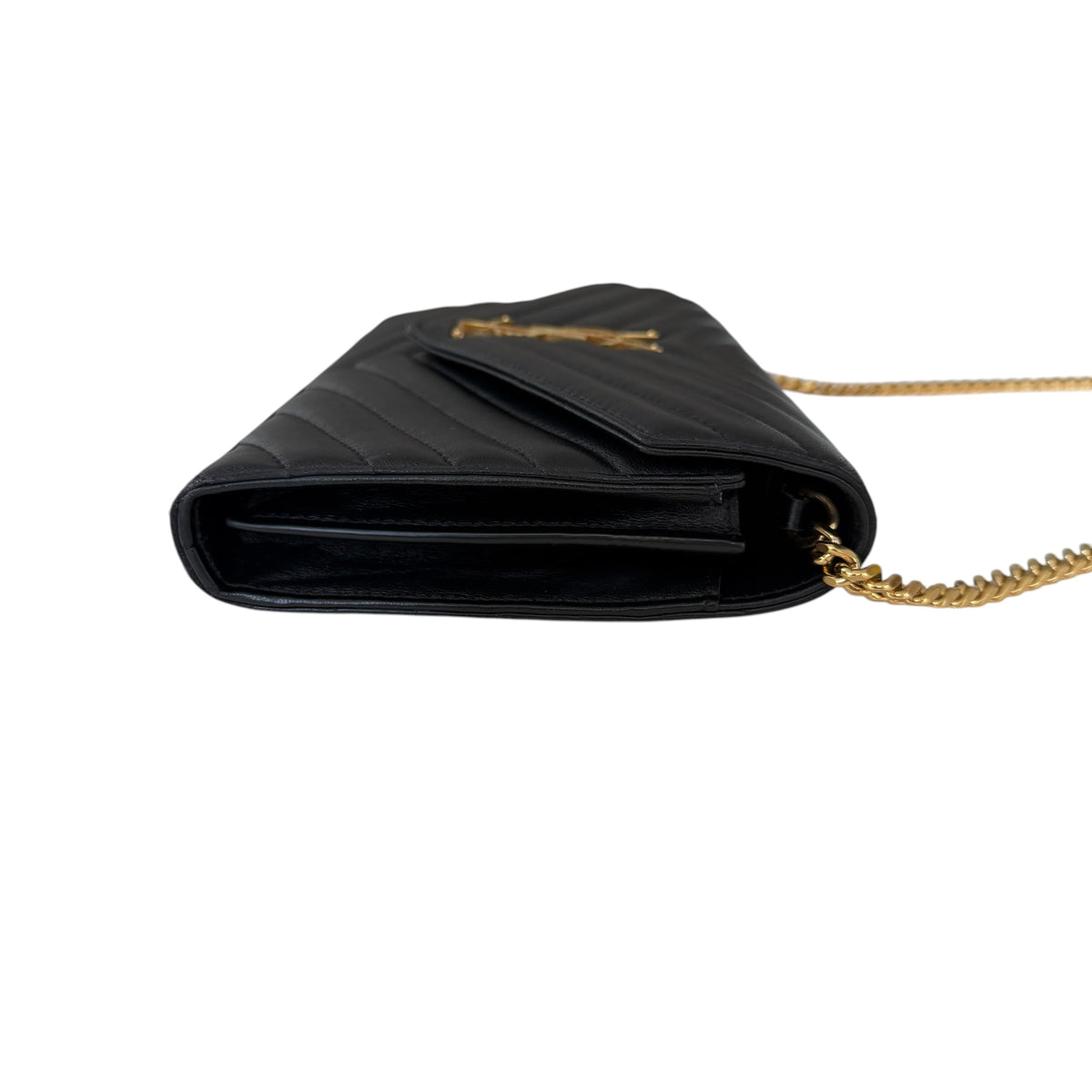 Saint Laurent pochette con catena Cassandre