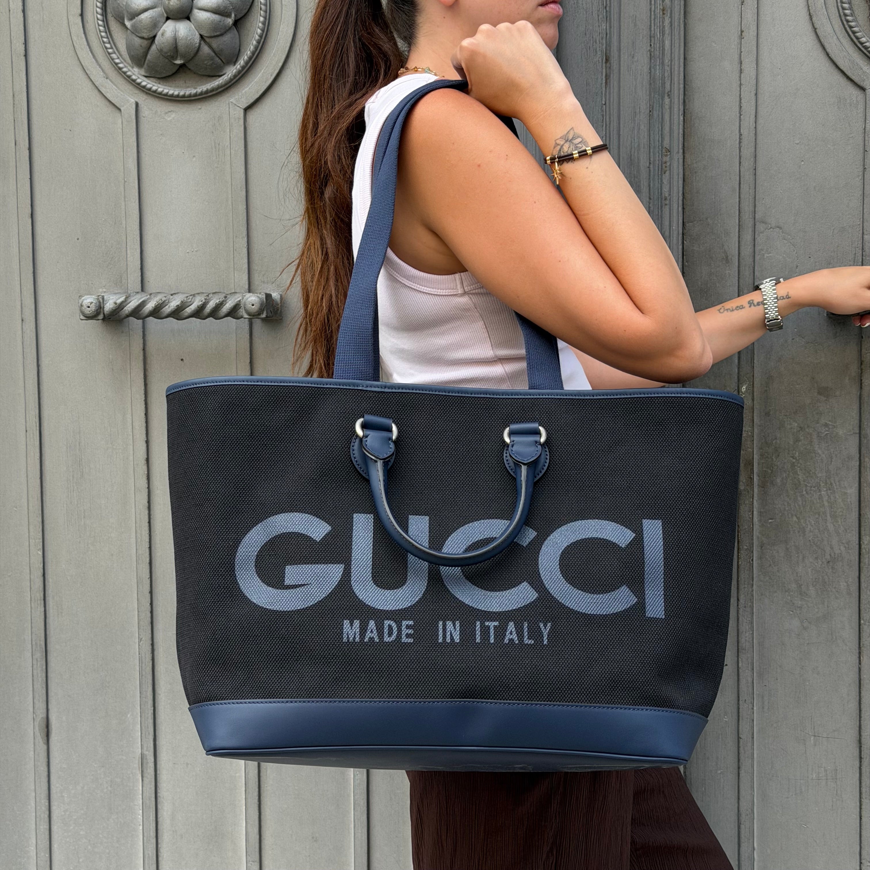 Gucci borsa shopping reversibile