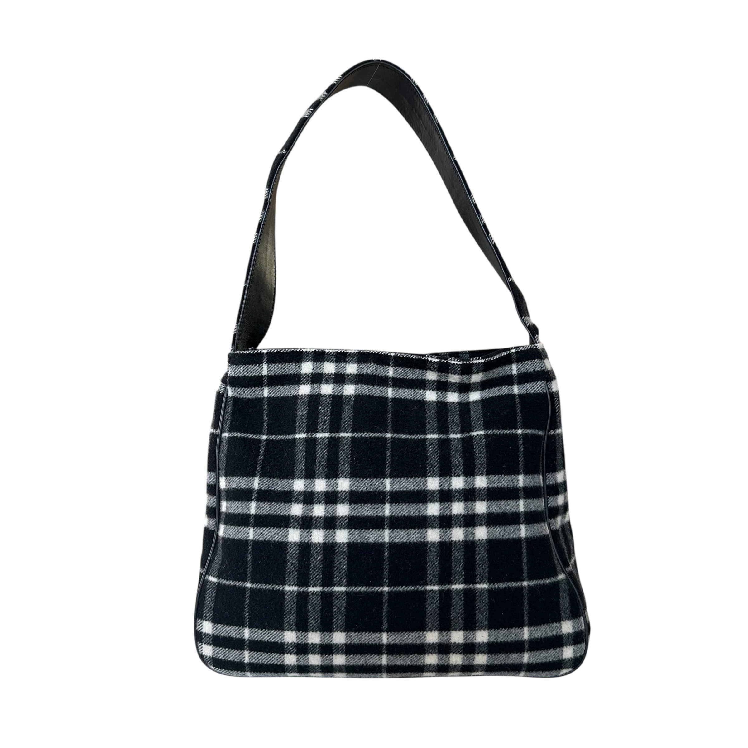 Burberry borsa in lana cotta