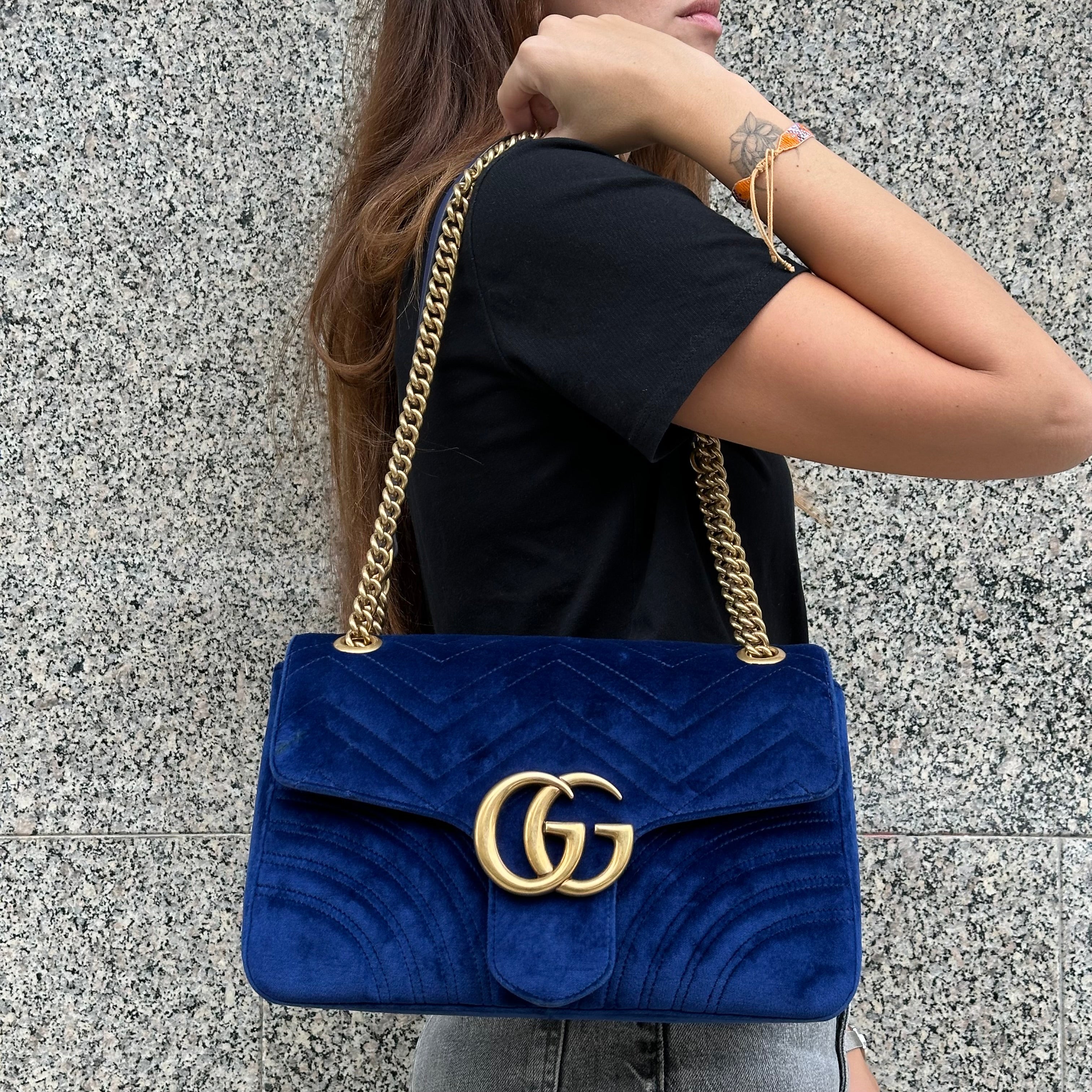 Gucci borsa a spalla GG Marmont