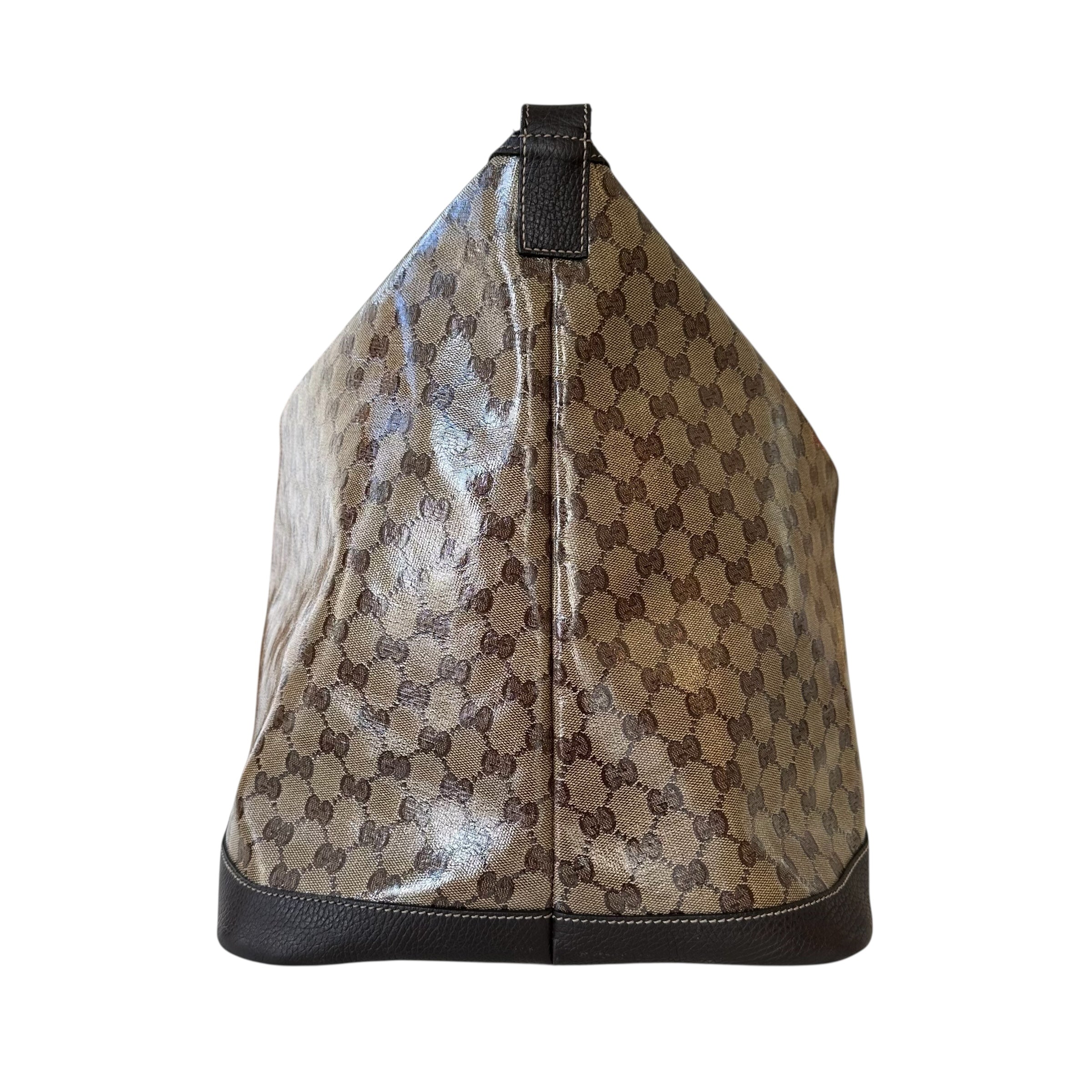 Gucci borsa viaggio in tela GG Crystal