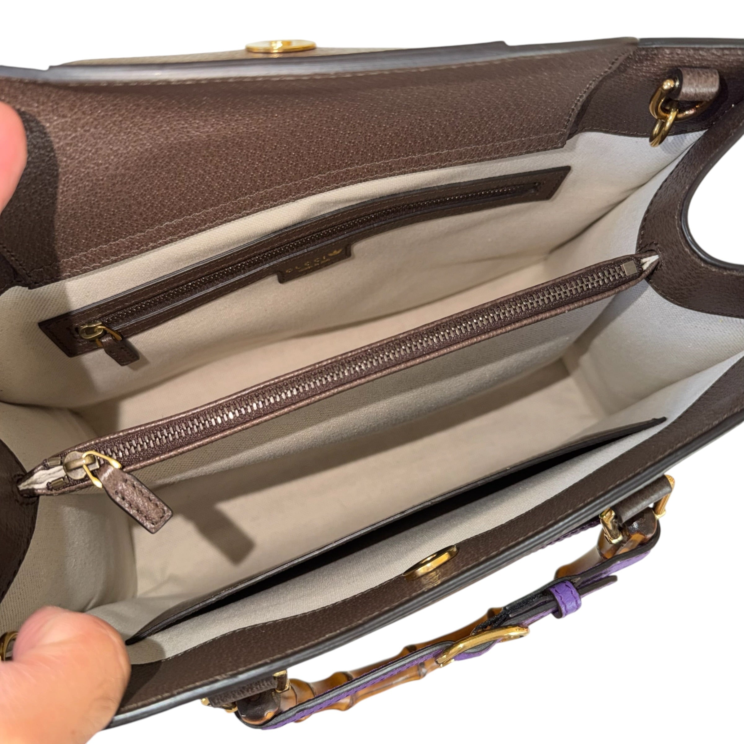 Gucci x Adidas borsa shopping Diana