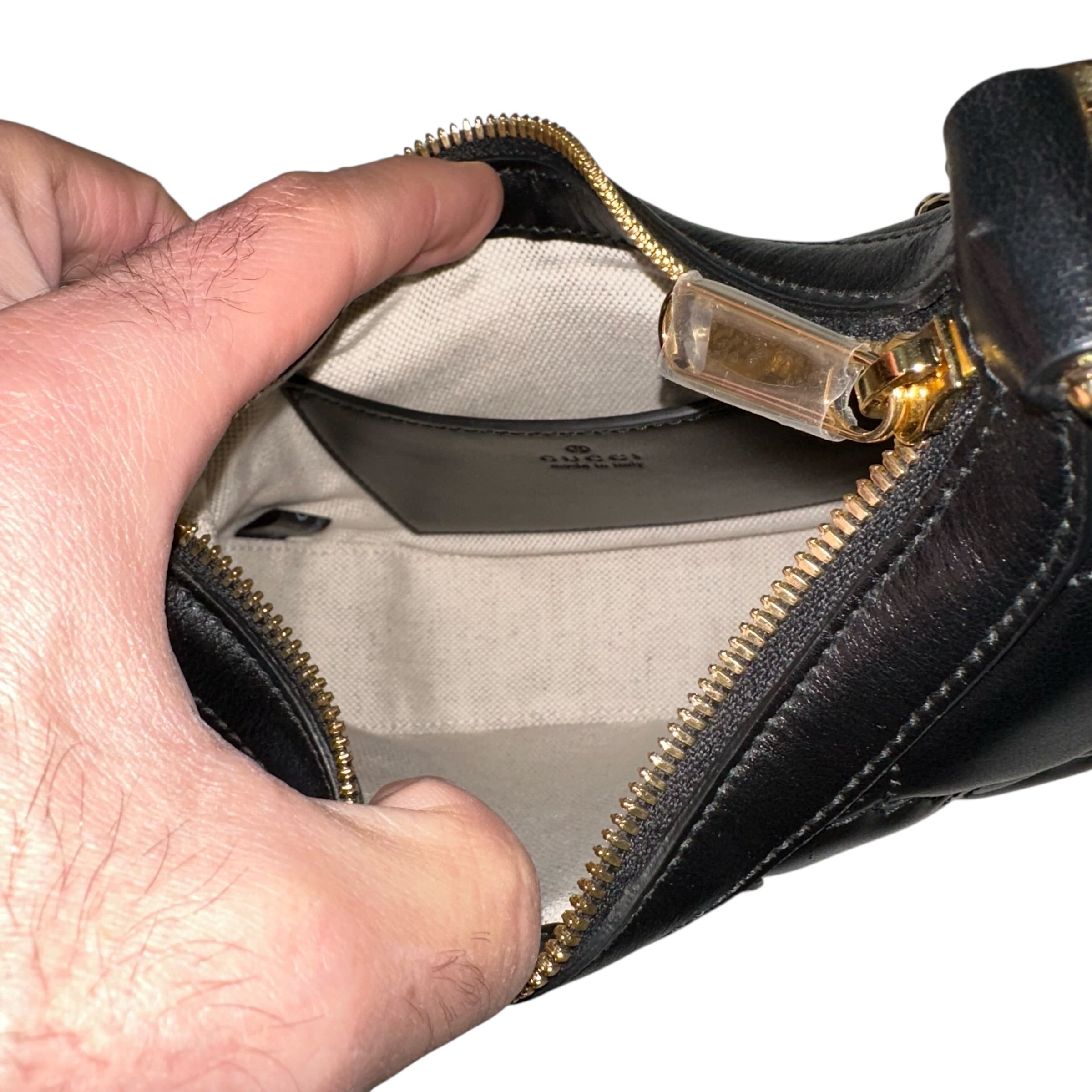 Gucci mini borsa GG in pelle matelassé