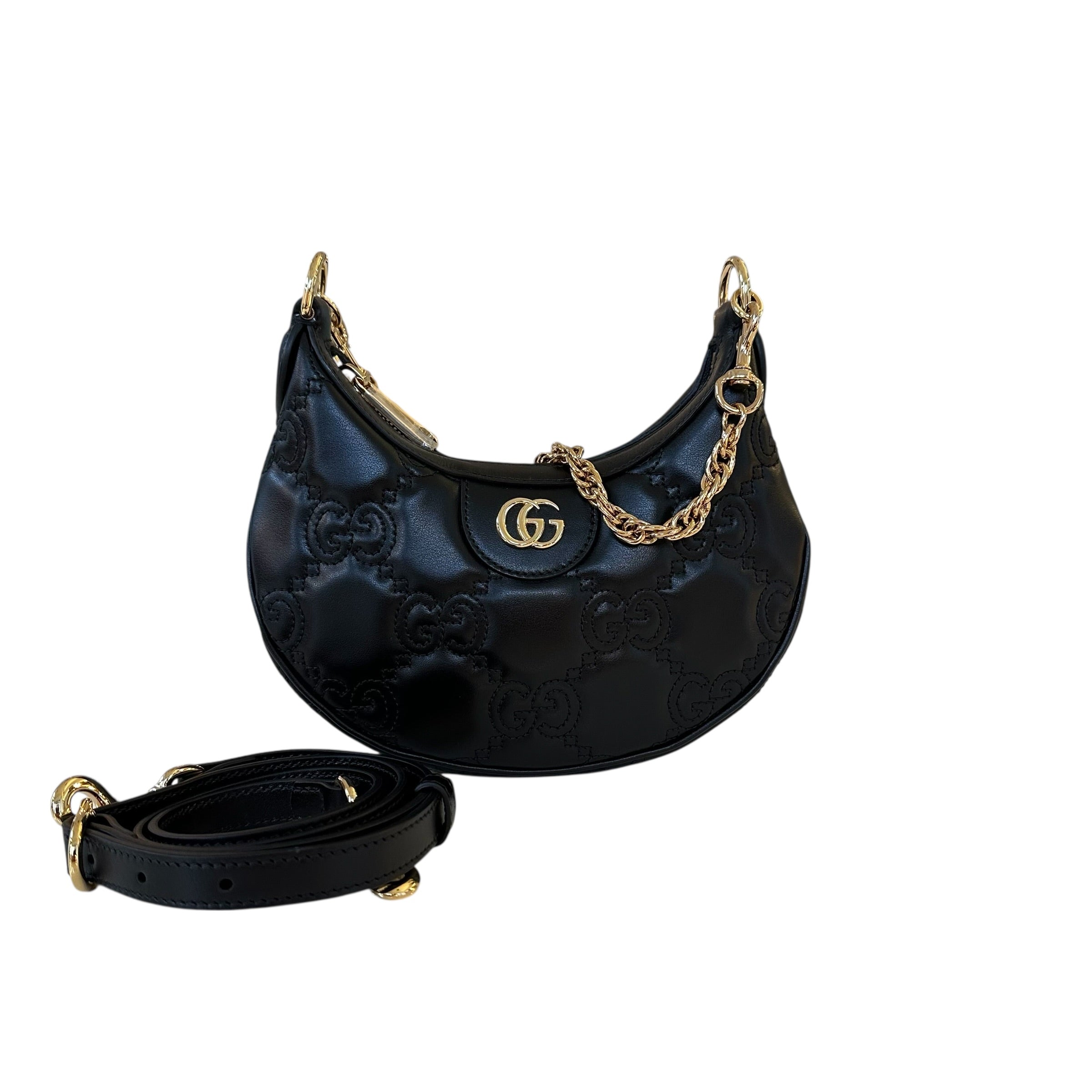 Gucci mini borsa GG in pelle matelassé