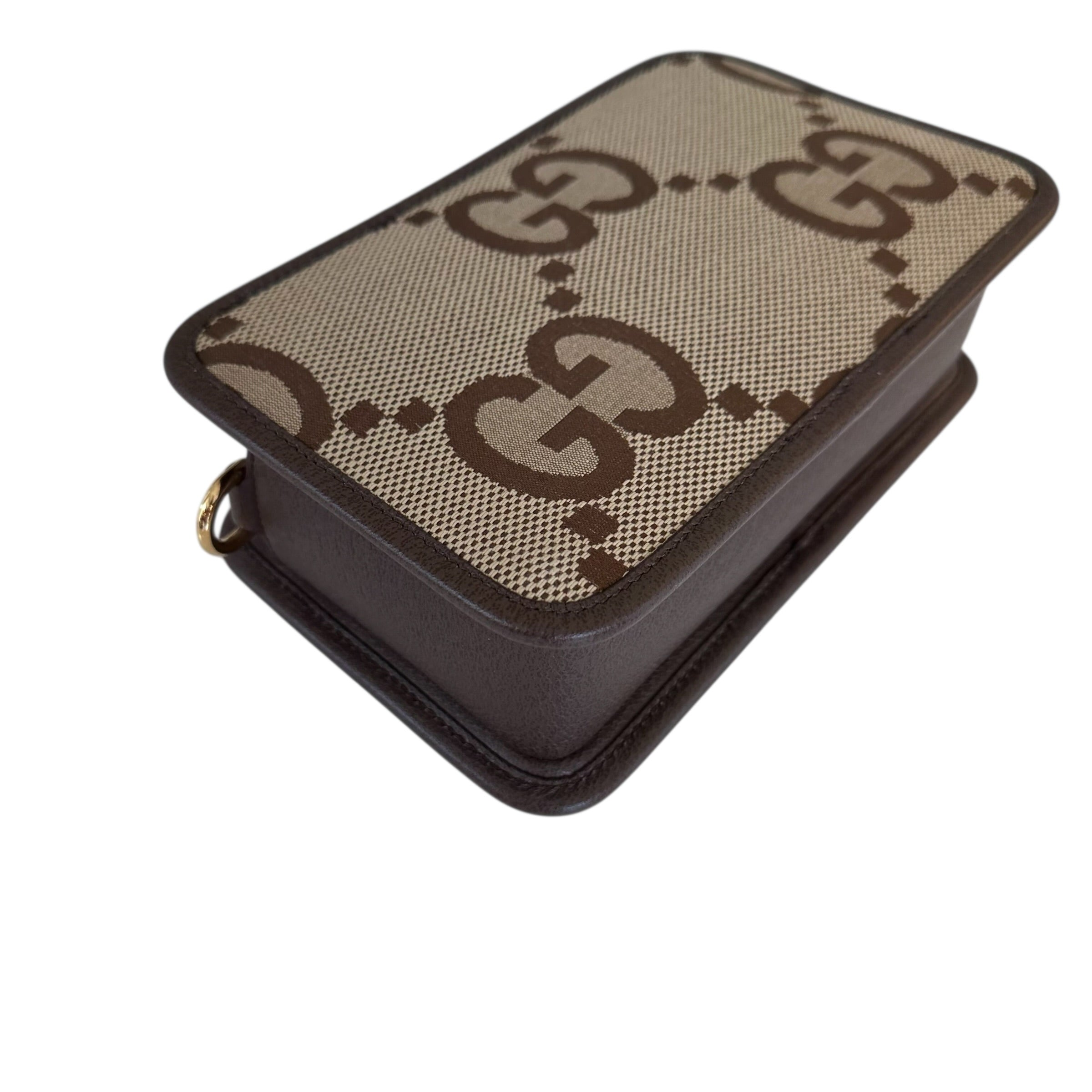 Gucci mini borsa in tela GG Jumbo