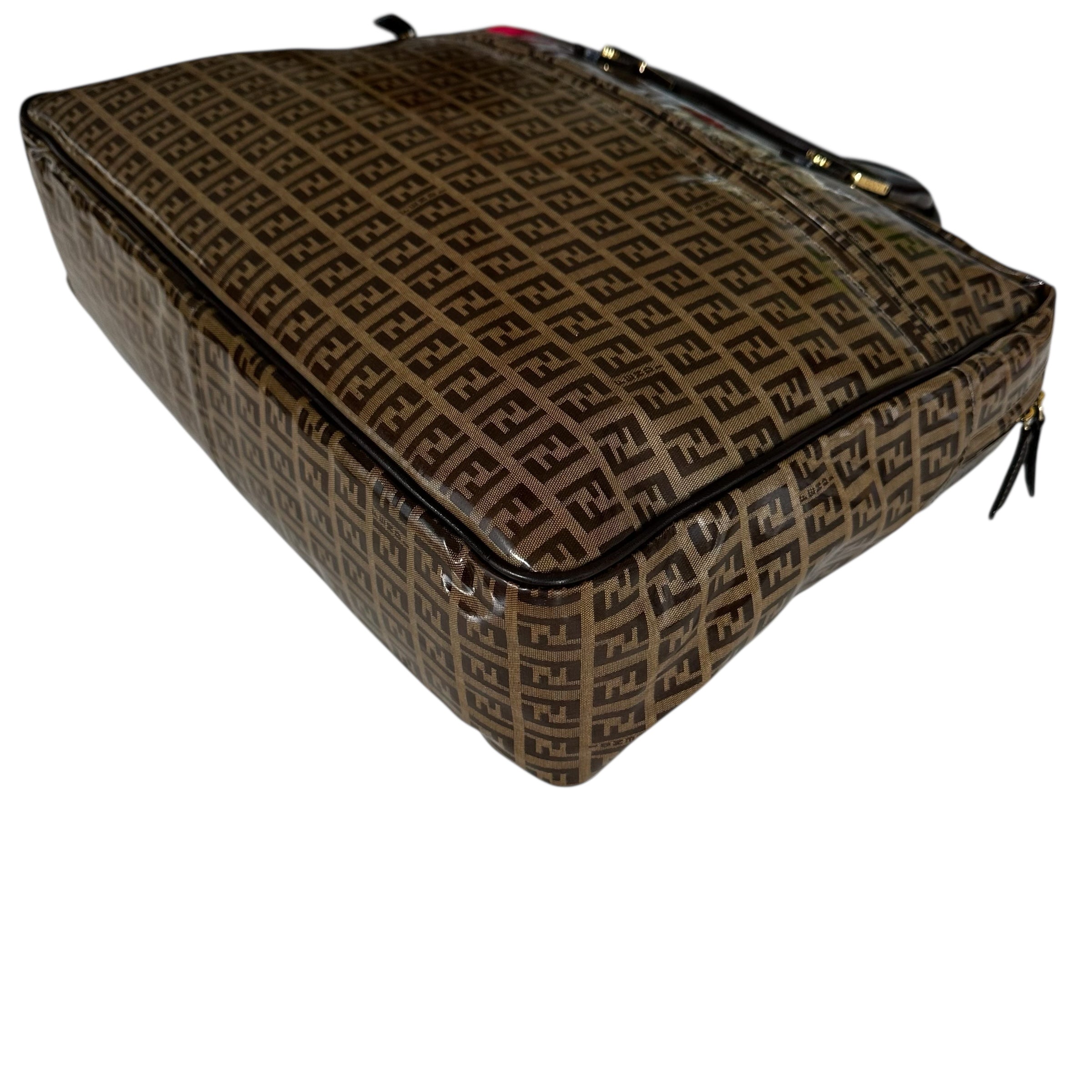Fendi valigetta in tela Zucchino