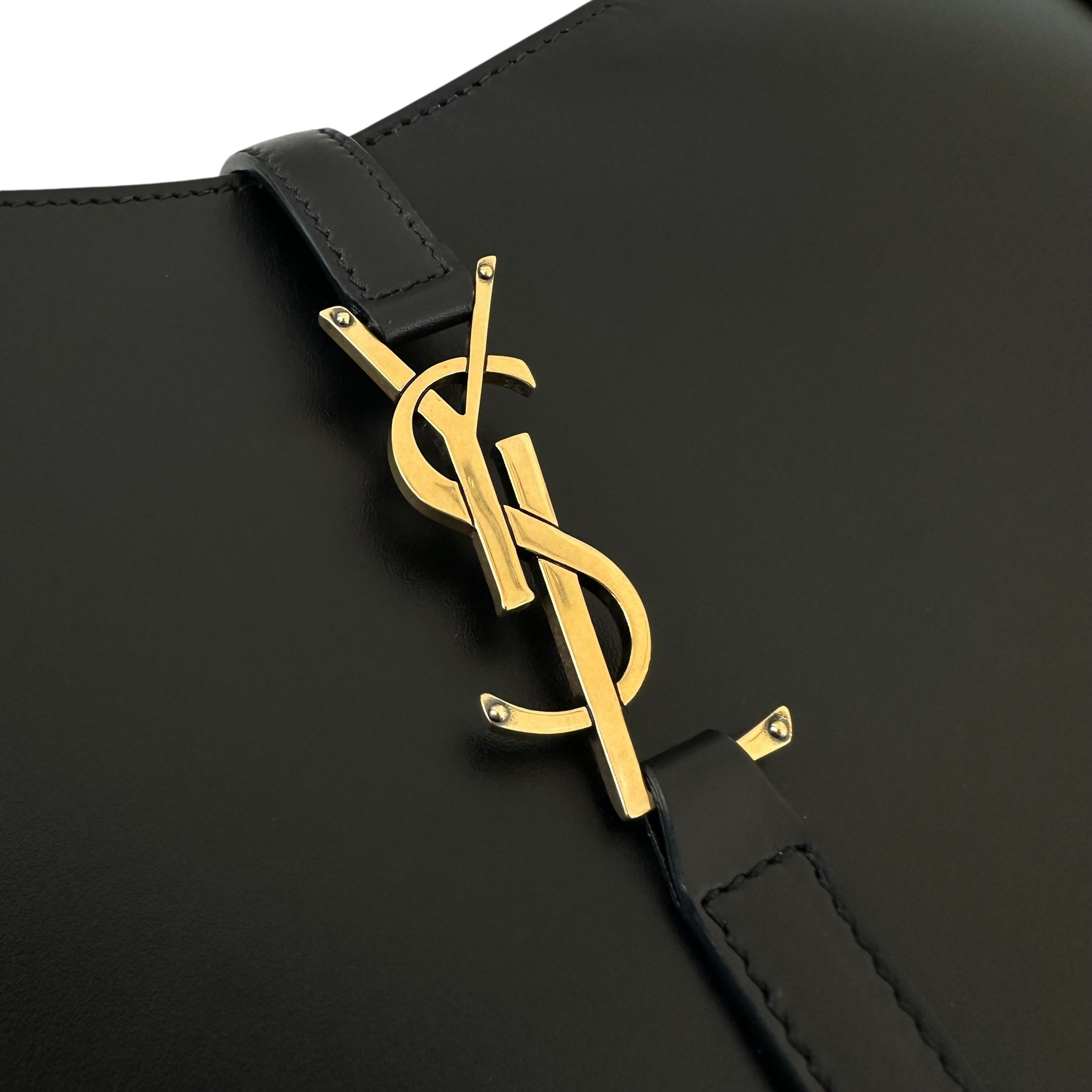 Saint Laurent borsa Le 5 à 7 in pelle liscia