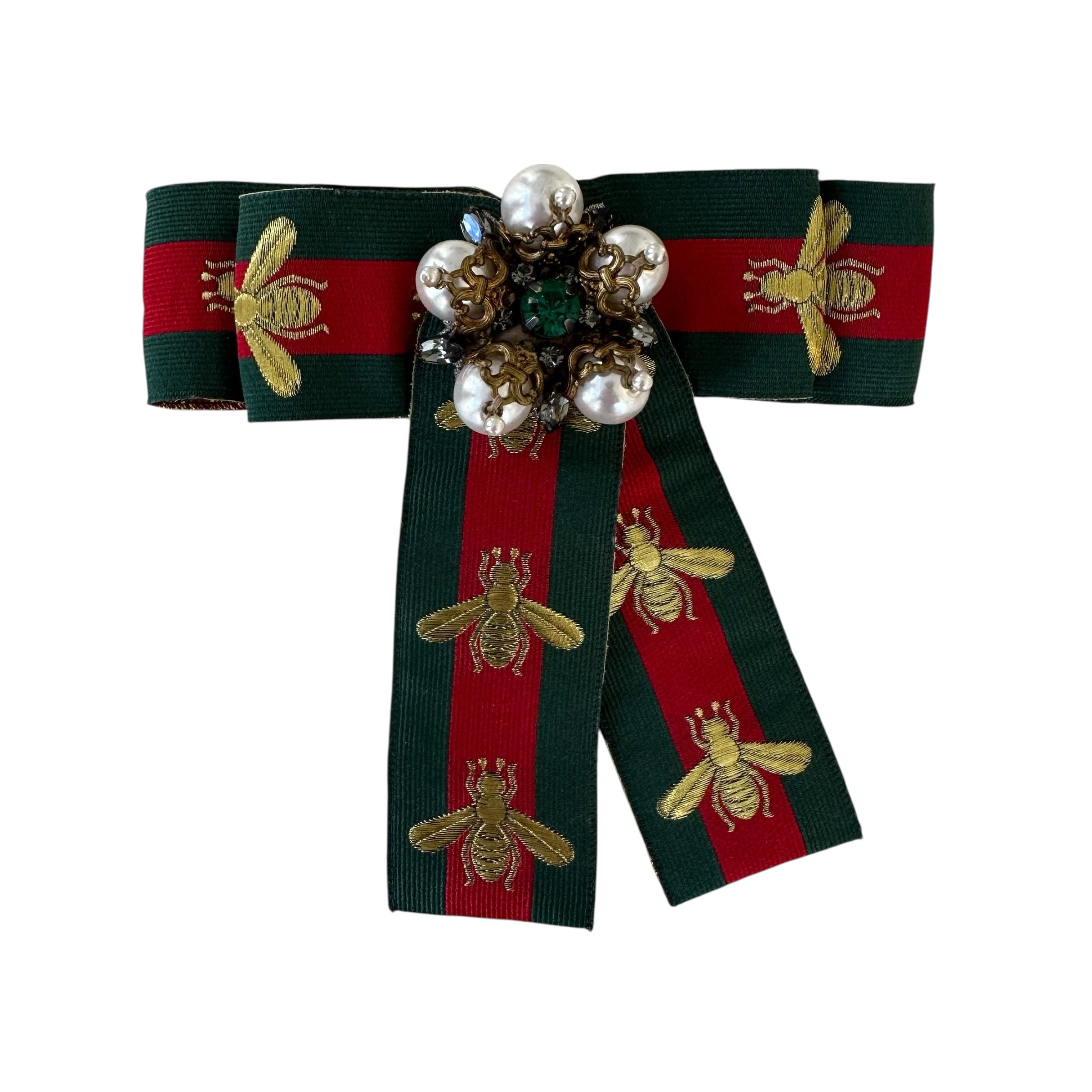 Gucci spilla con fiocco