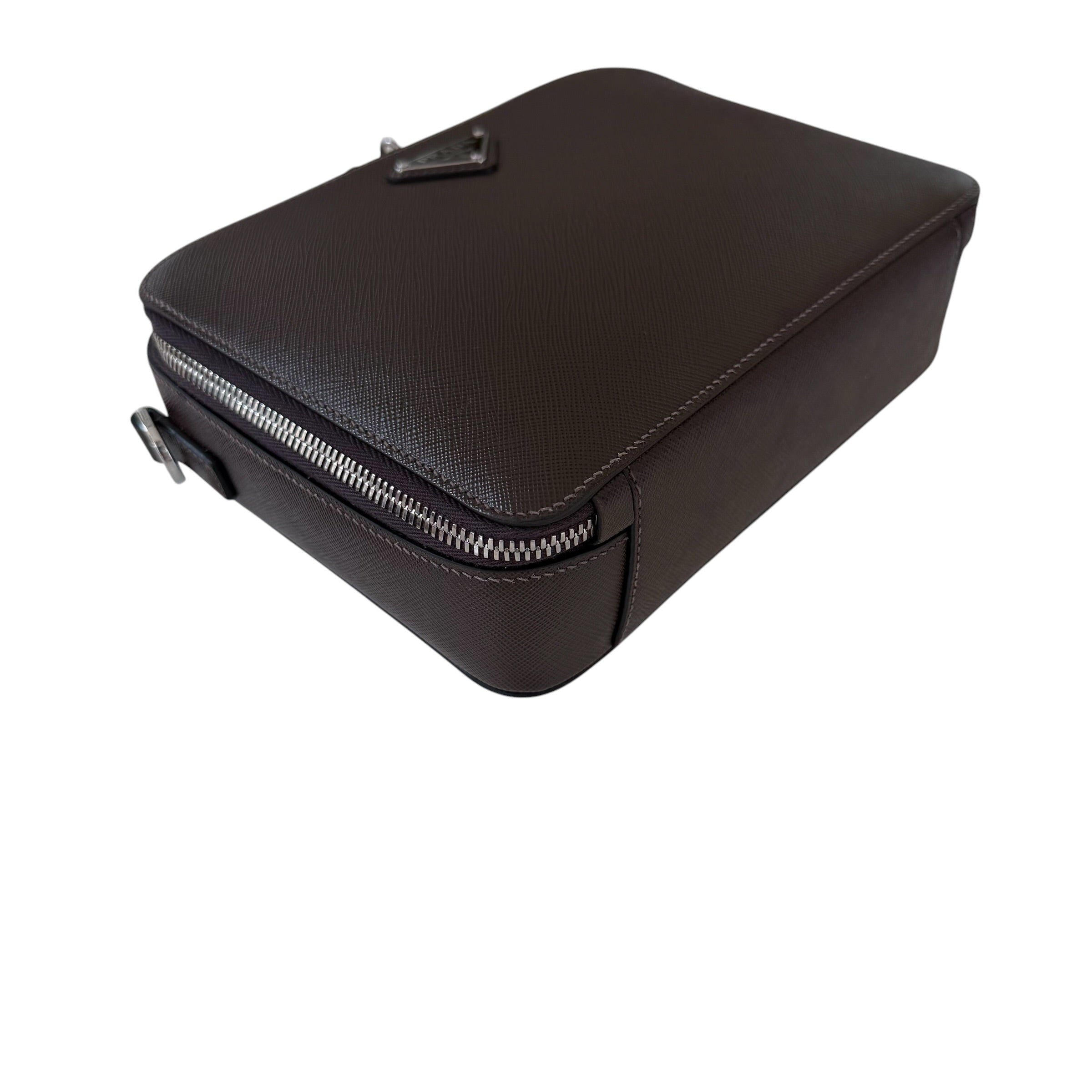 Prada borsa Brique media in pelle Saffiano