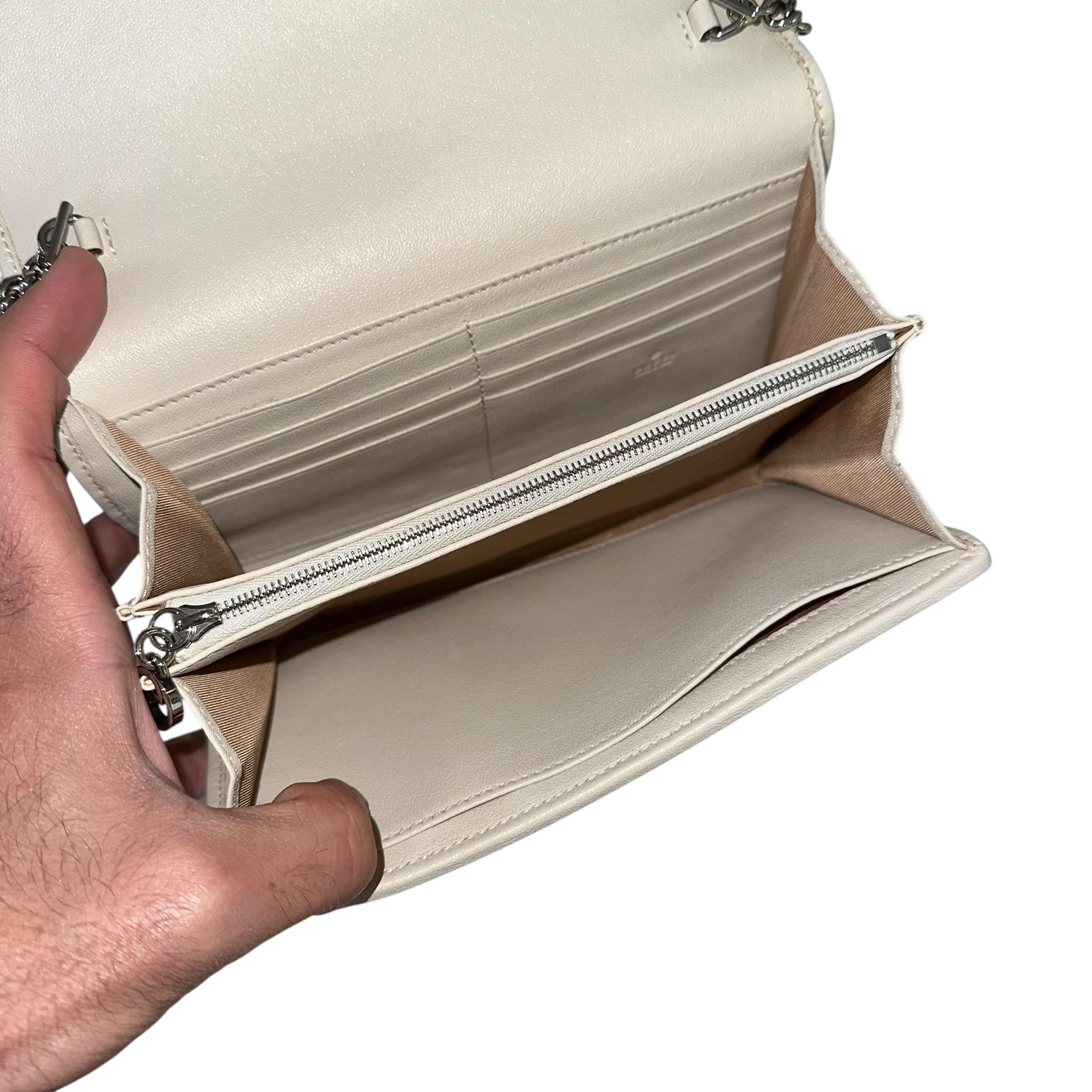 Gucci portafoglio con catena Blondie