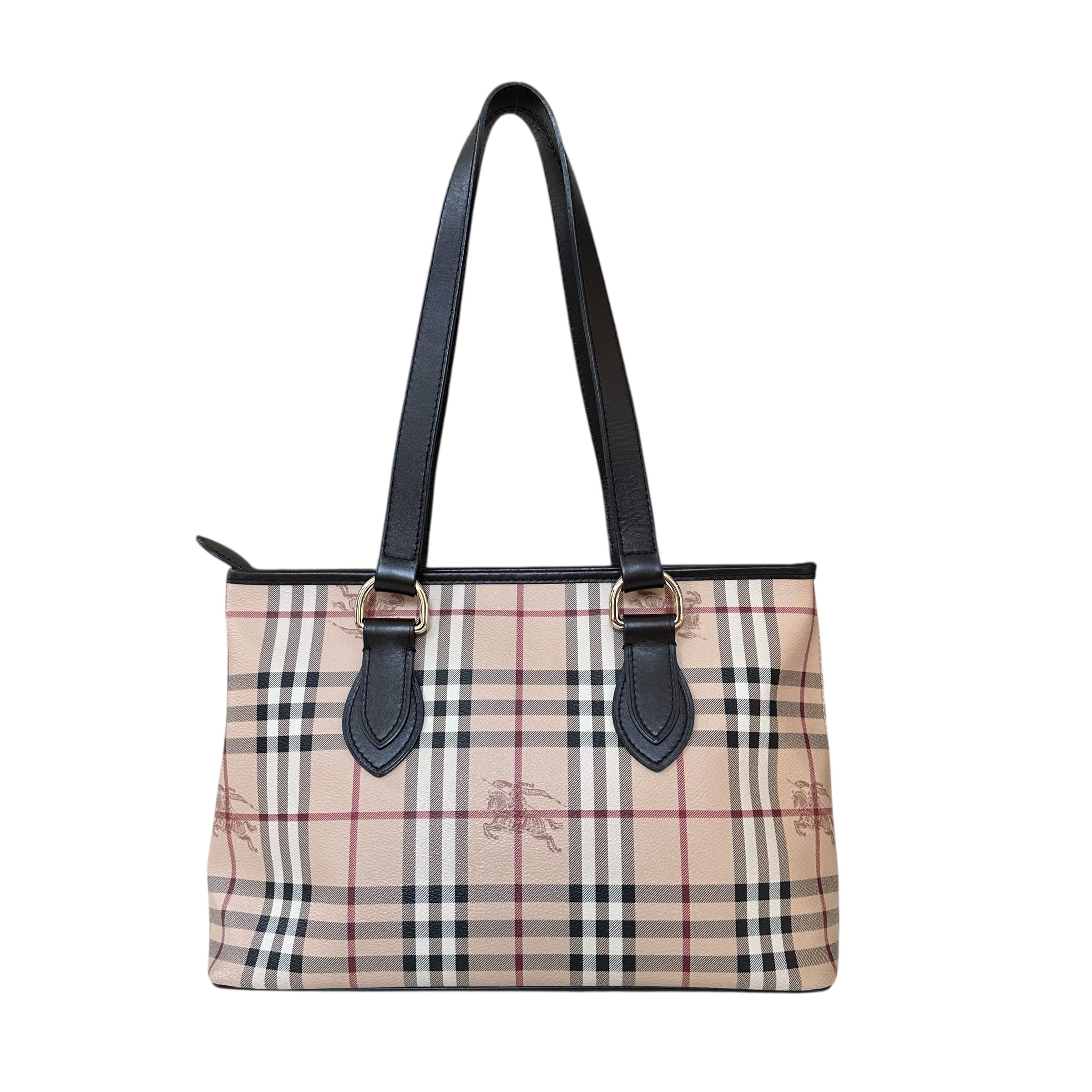Burberry shopper in tela Check vintage