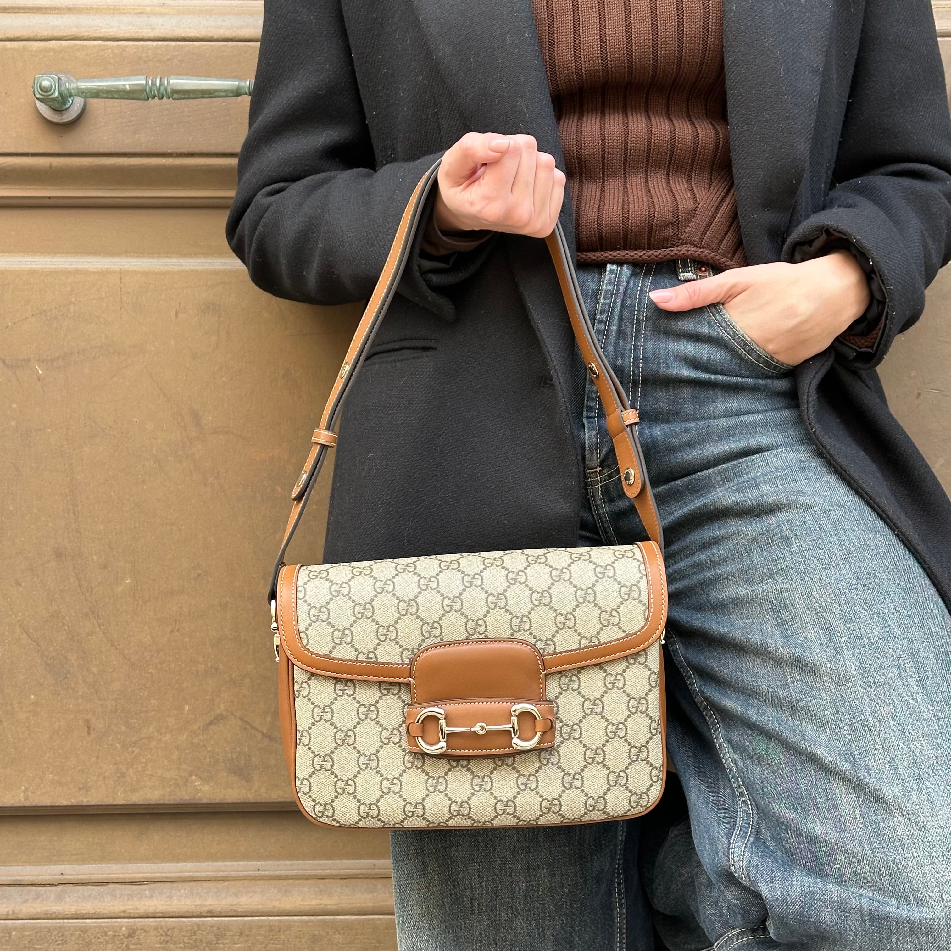Gucci borsa Horsebit 1955 soft