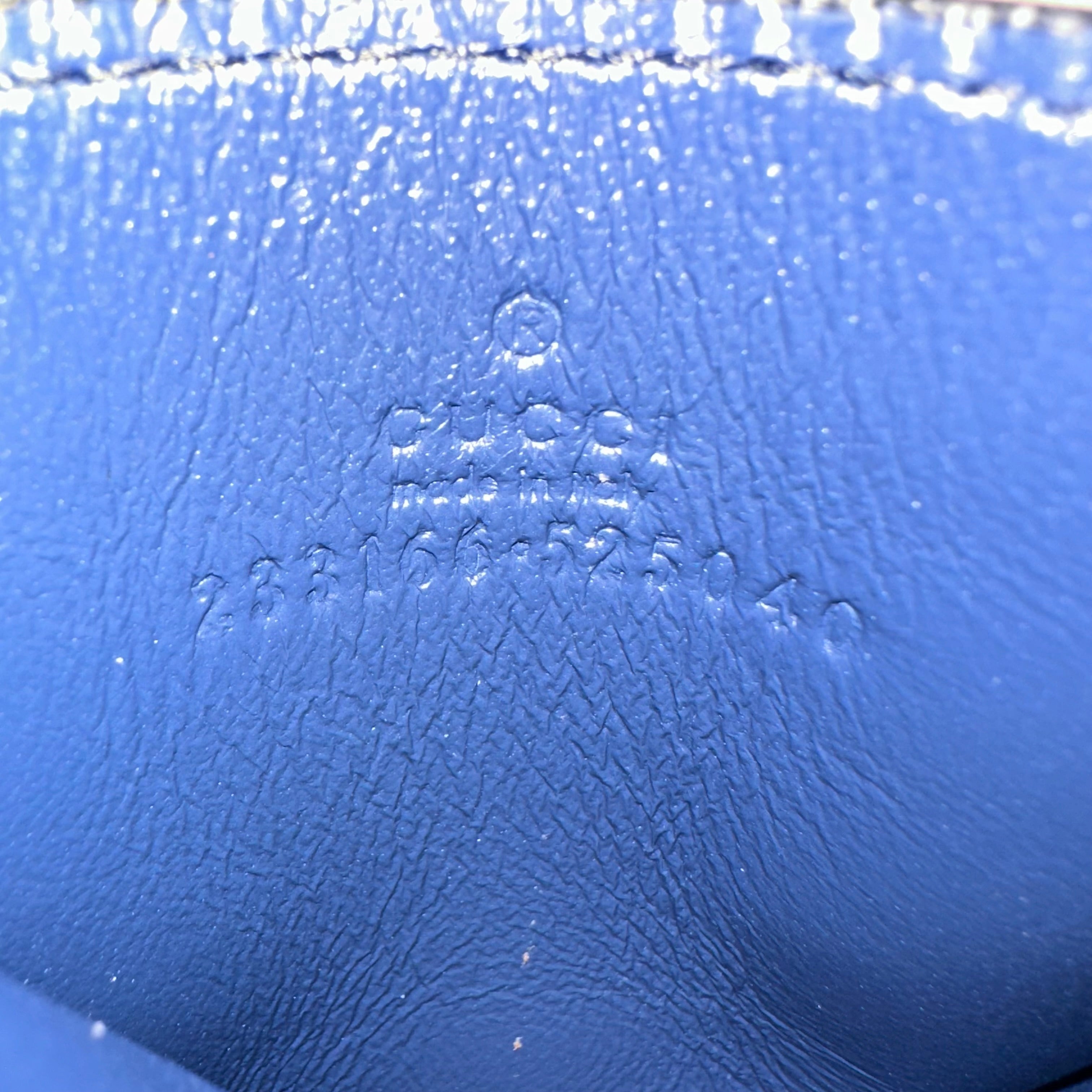 Gucci porta carte in tela denim GG