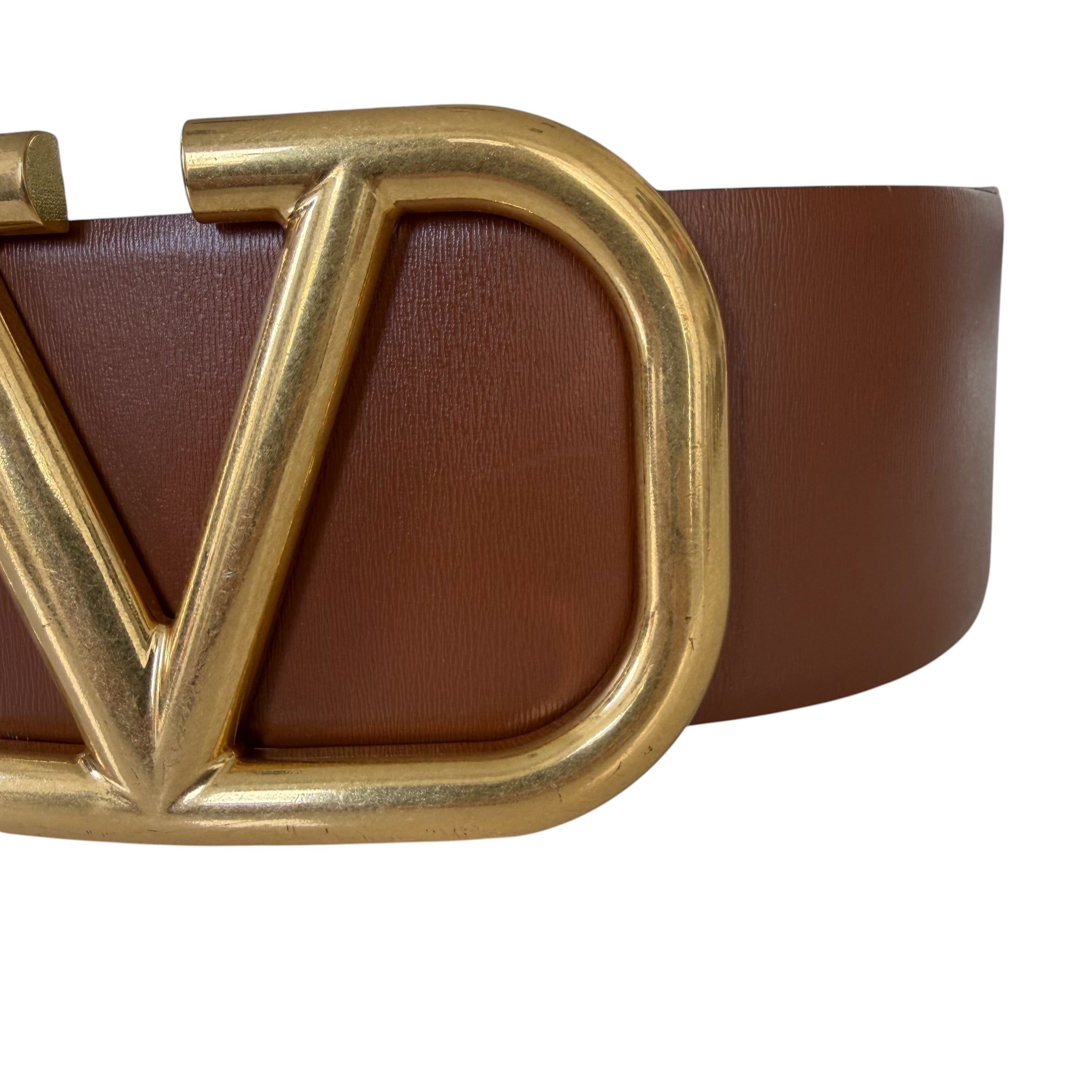 Valentino Garavani cintura reversibile Vlogo 70 mm