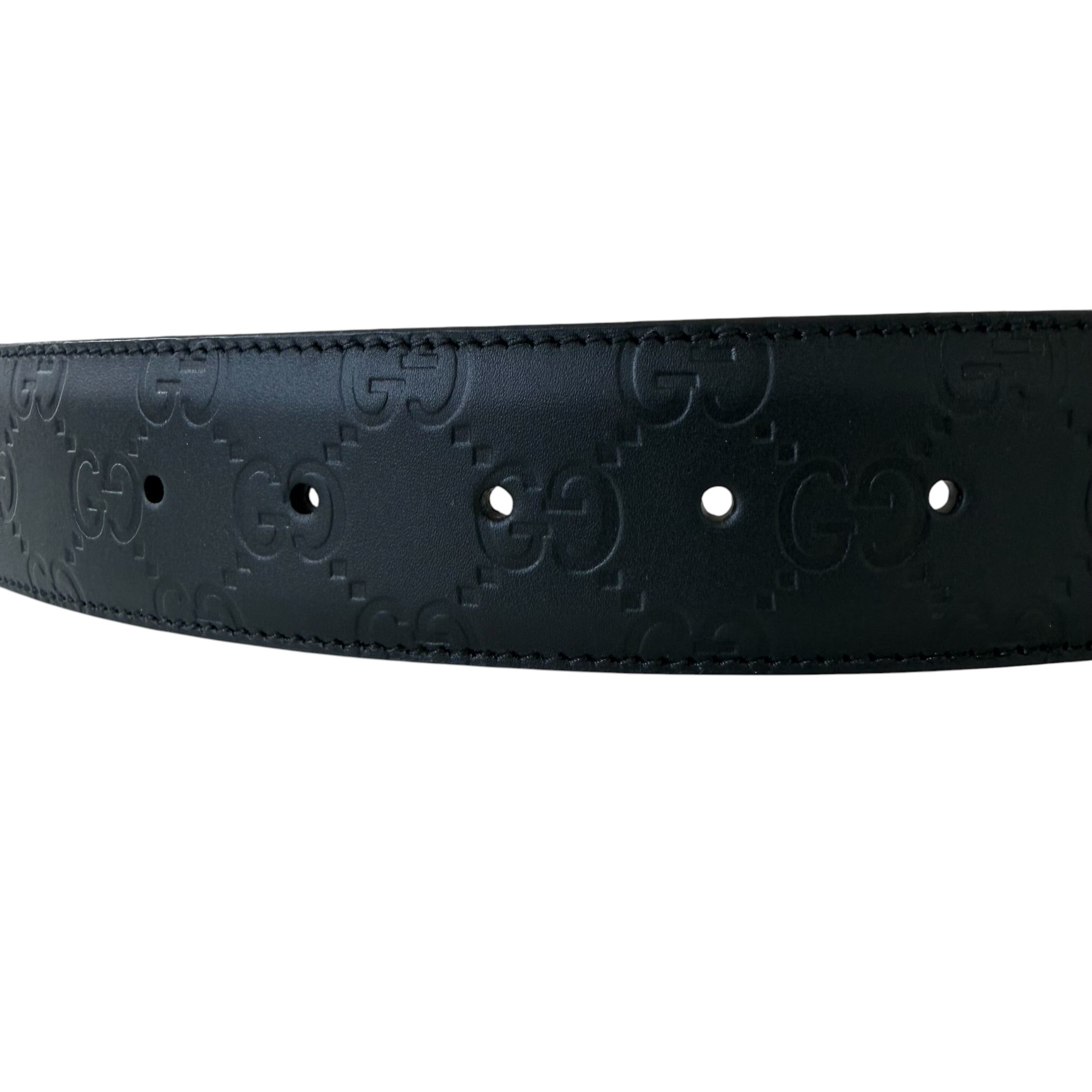 Gucci cintura Interlocking in pelle GG