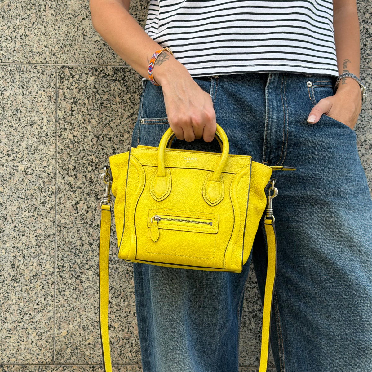 Céline borsa Luggage Nano