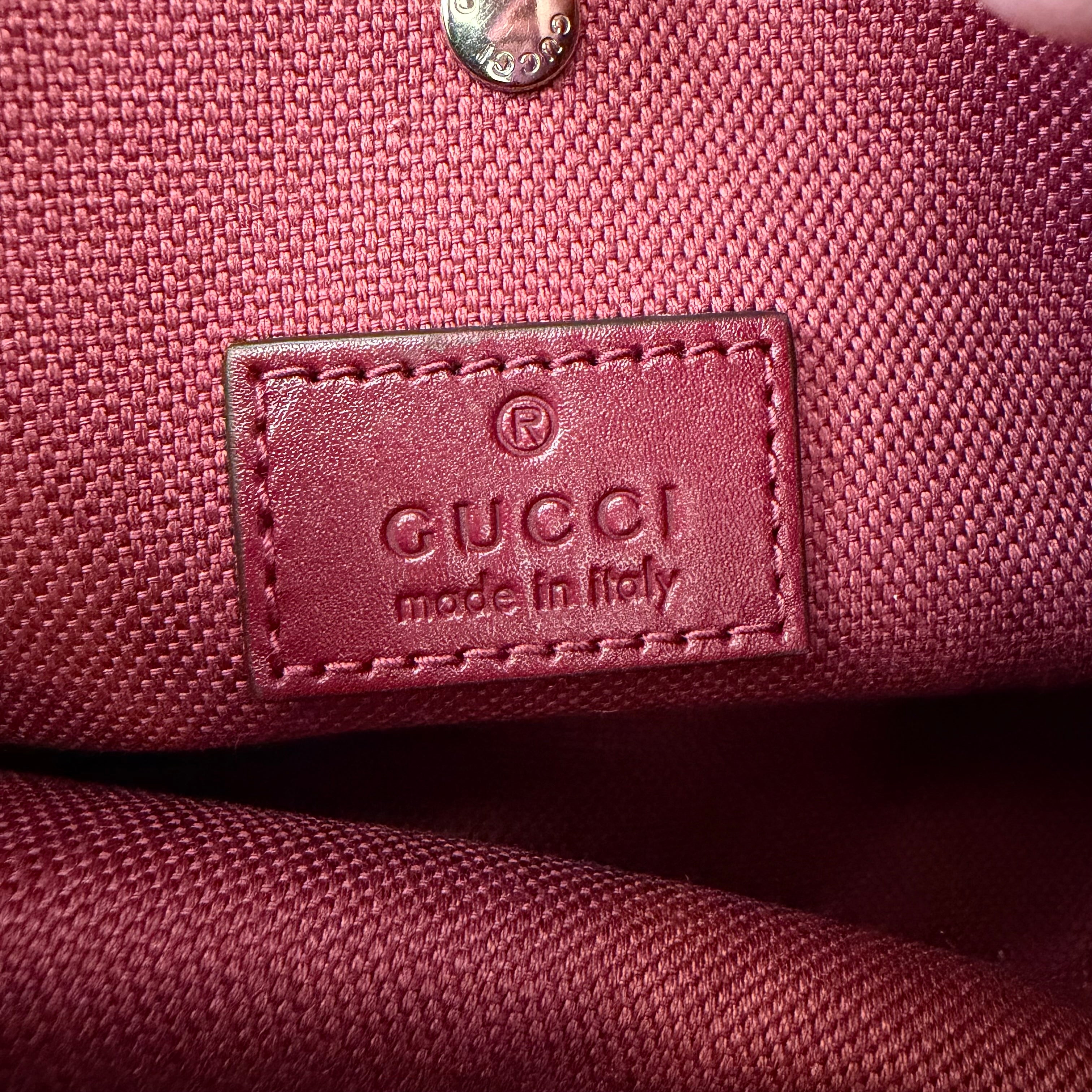 Gucci borsa a secchiello Emblem