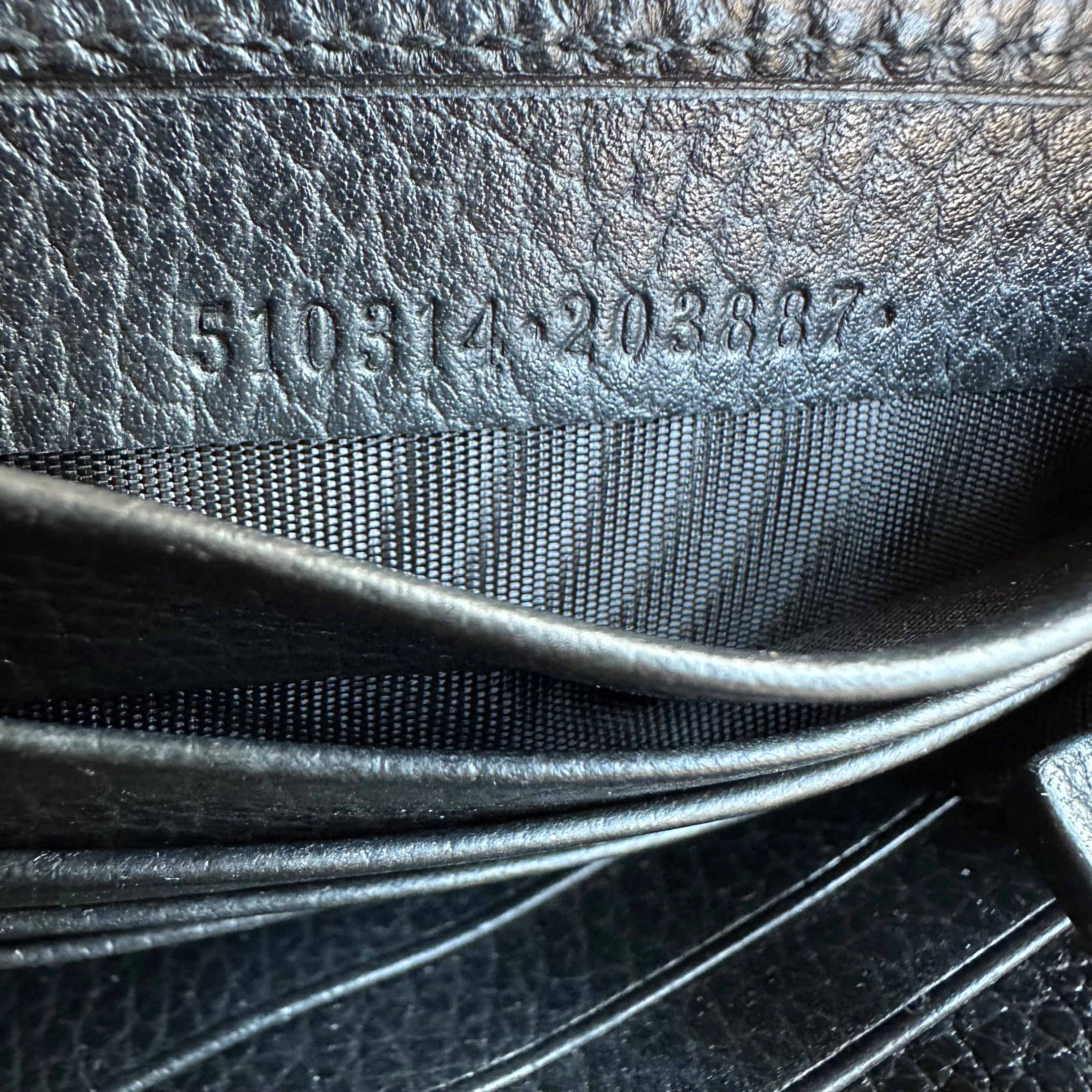 Gucci portafoglio con catena Interlocking